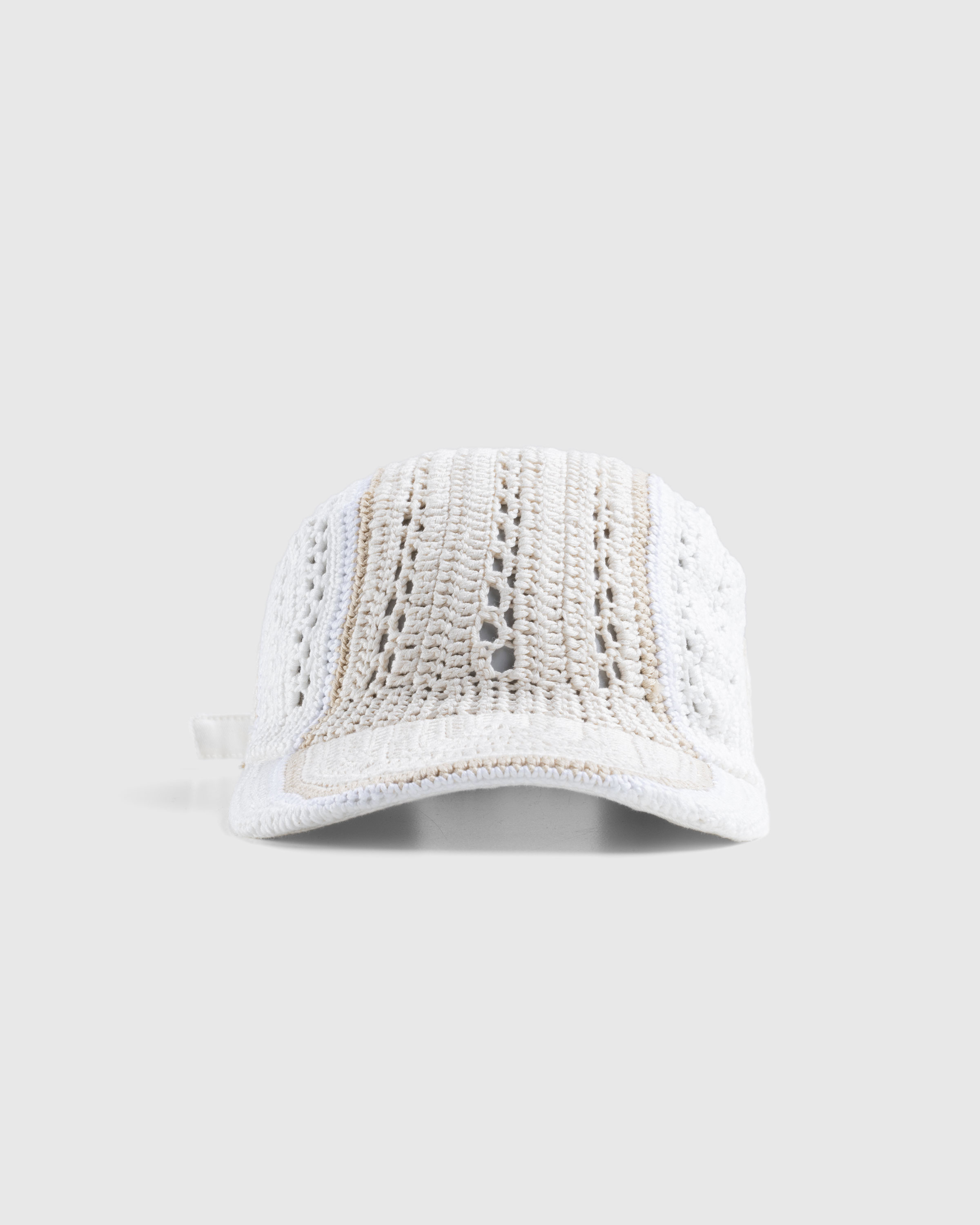 SSU – Crochet Baseball Cap Angel Ivory - Caps - Beige - Image 3