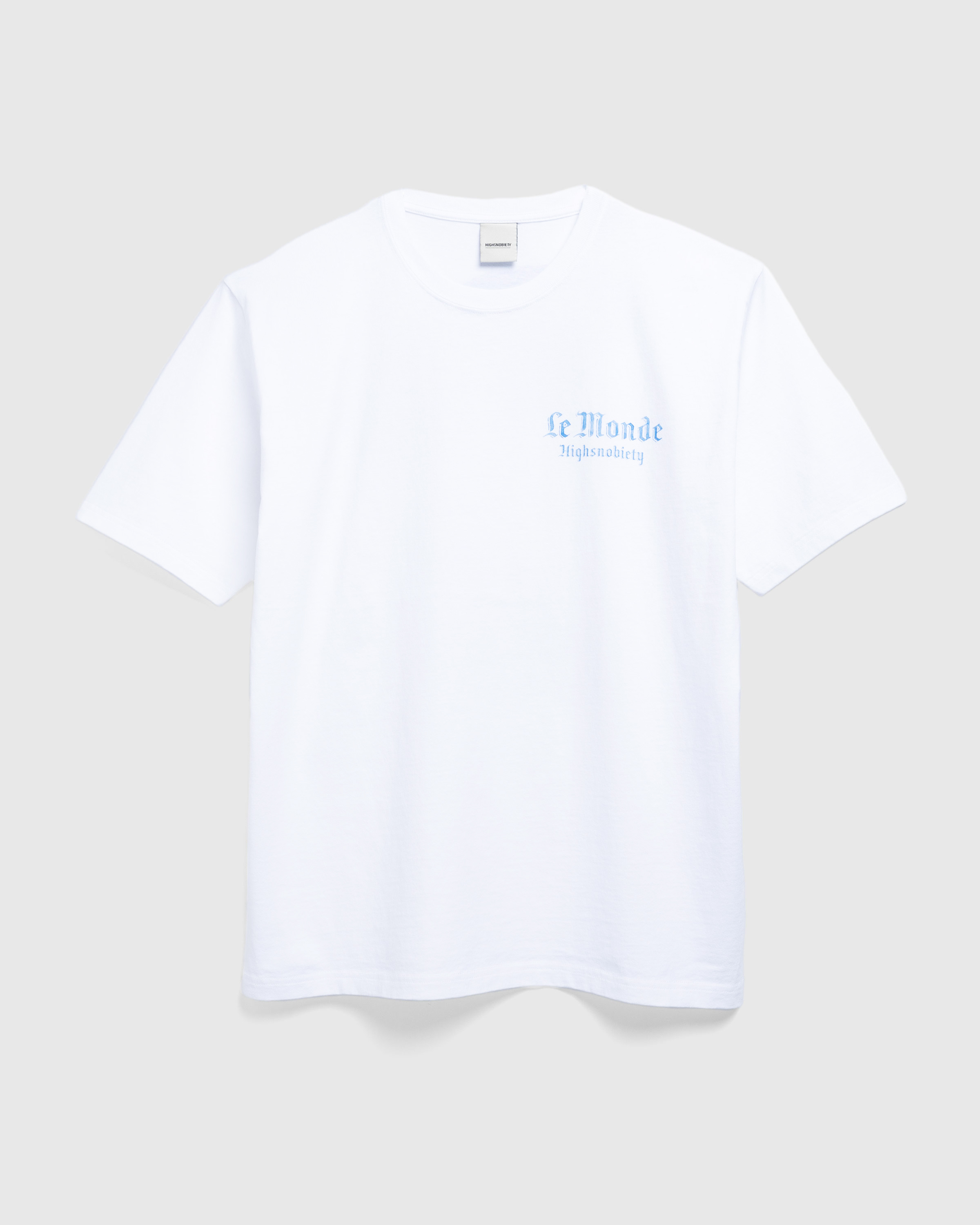 Le Monde x Highsnobiety – Watercolor T-Shirt White - T-Shirts - White - Image 1