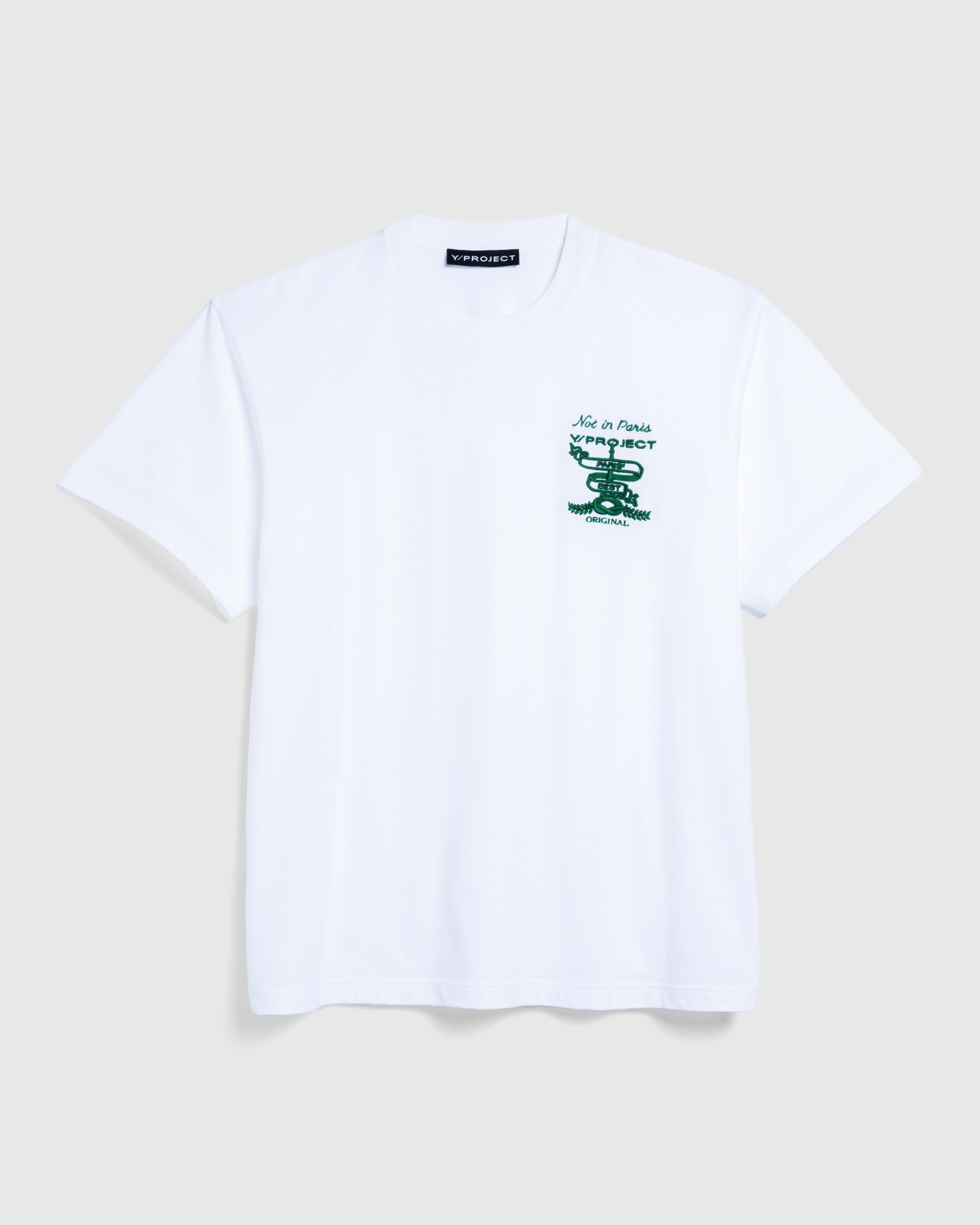 Y/Project x Highsnobiety – Not In Paris T-Shirt White - T-Shirts - White - Image 1