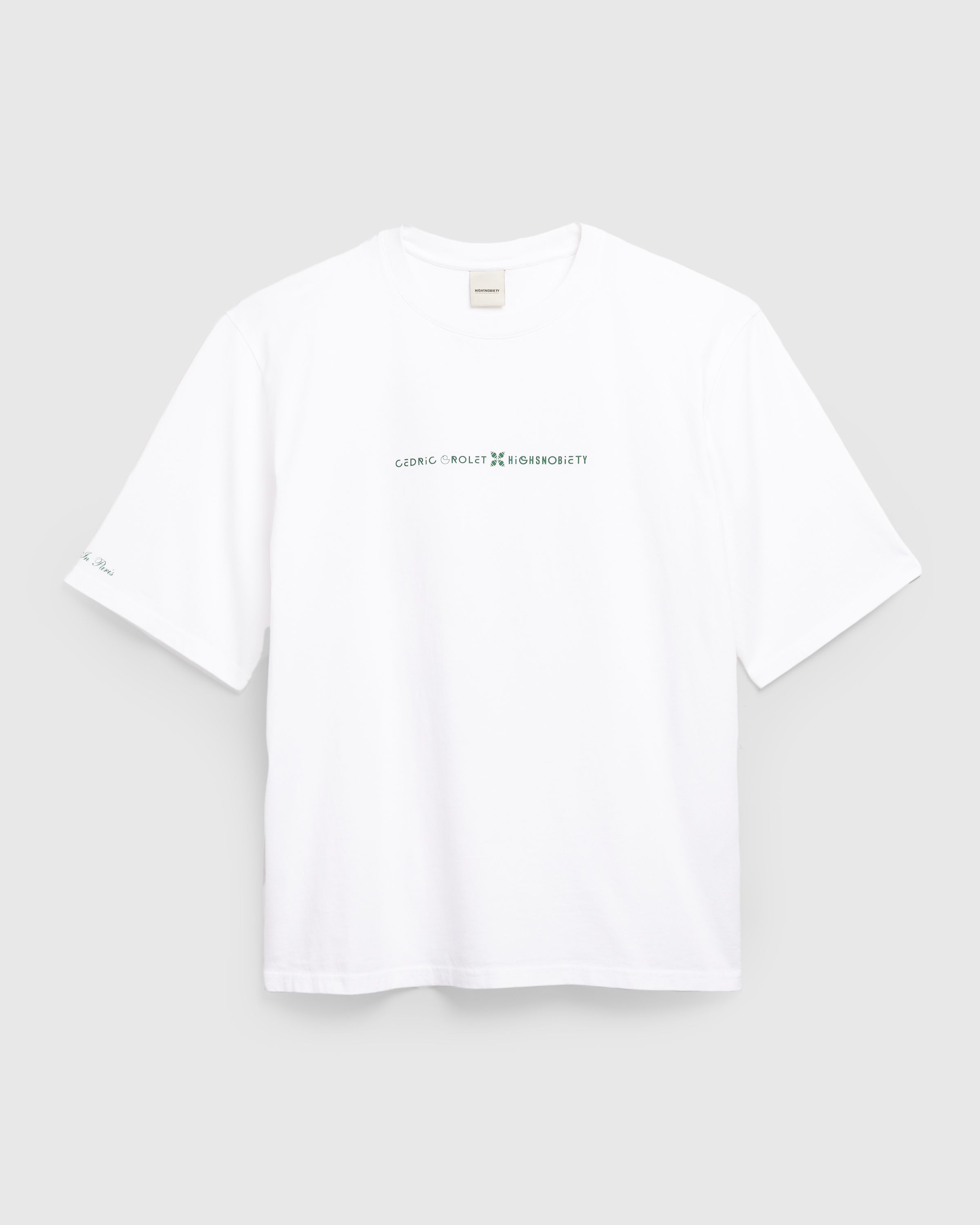 Cedric Grolet x Highsnobiety – Latte T-Shirt White - T-Shirts - Beige - Image 1