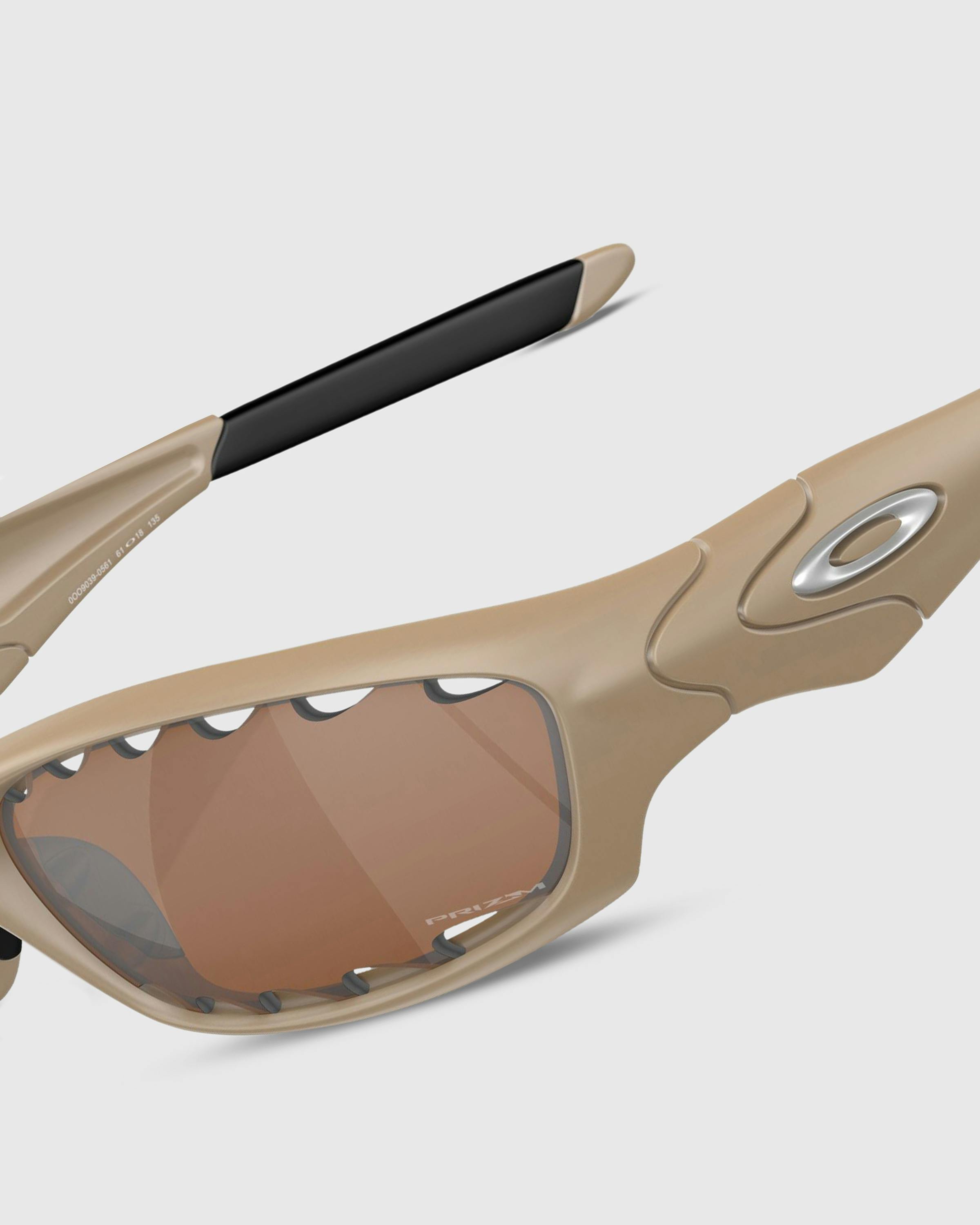 Oakley x Satisfy – Straight Jacket Tan/ Prizm Tungsten - Sunglasses - Beige - Image 2