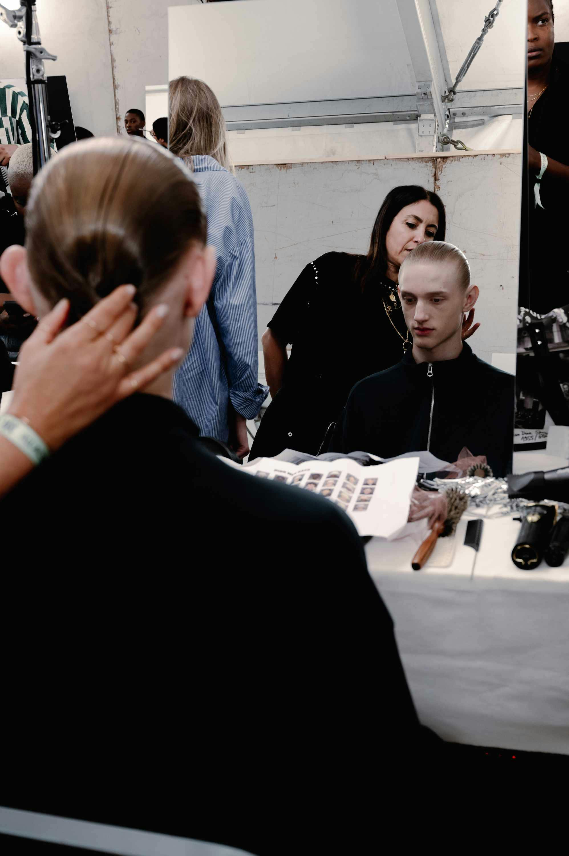 Dior Homme Spring/Summer 2025 menswear models walk the runway during Paris Fashion Week SS25