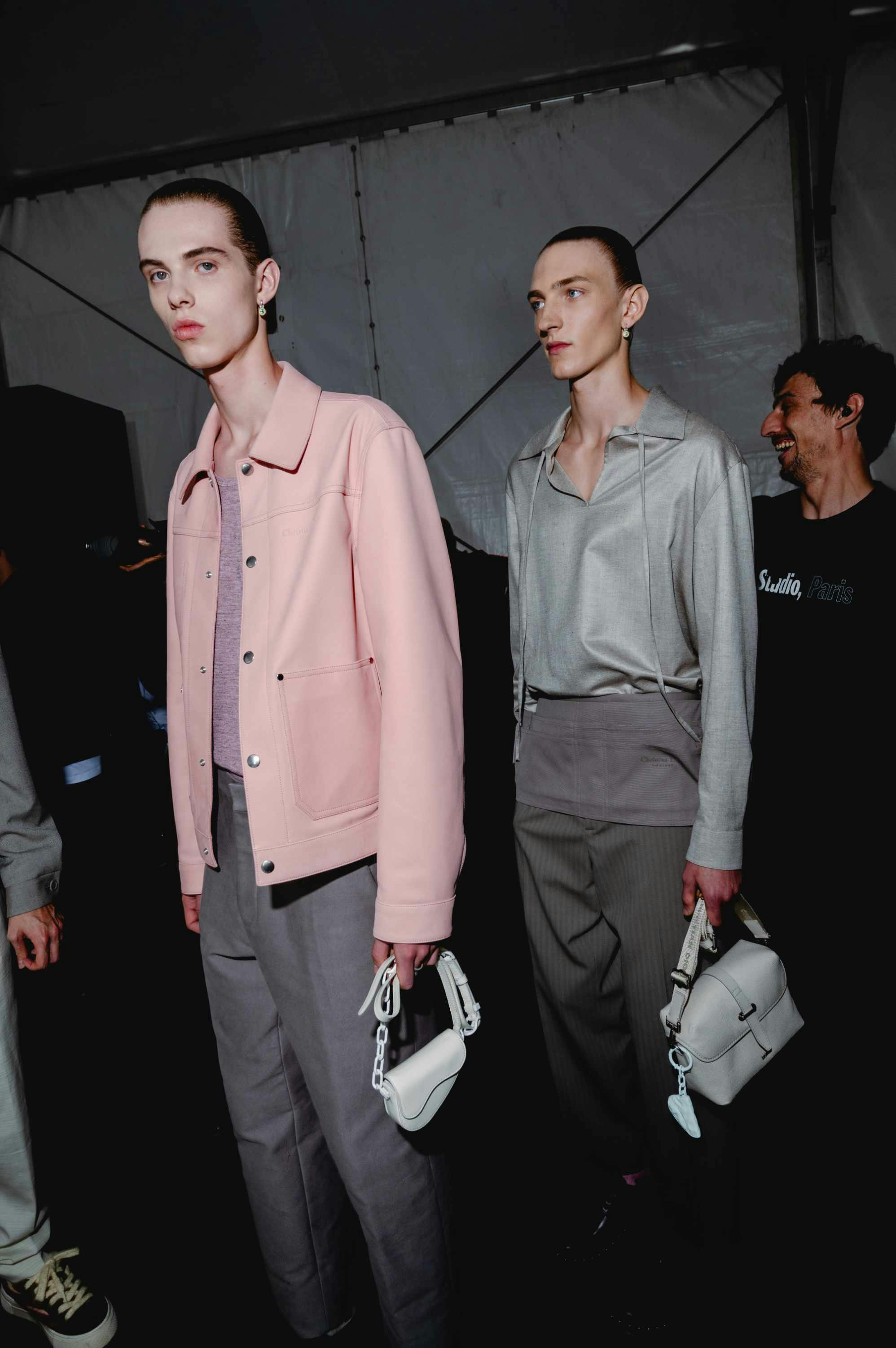 Dior Homme Spring/Summer 2025 menswear models walk the runway during Paris Fashion Week SS25