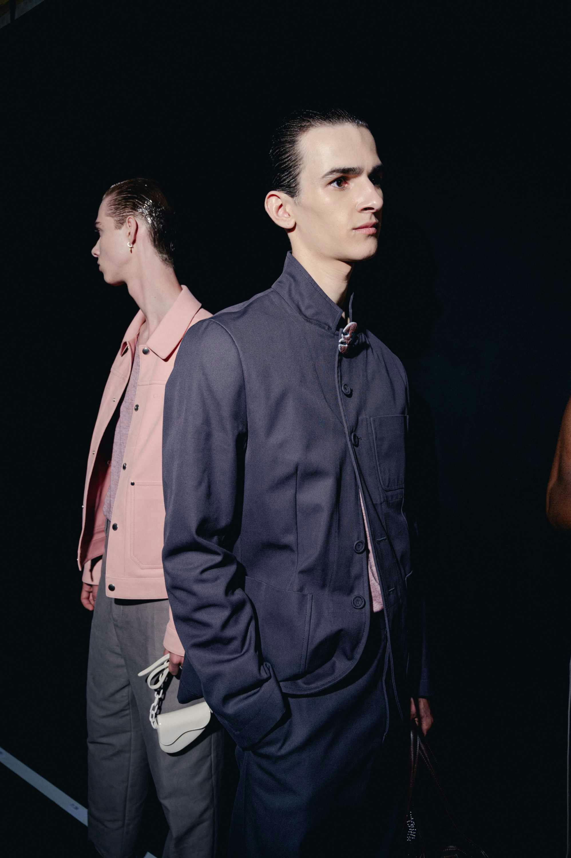 Dior Homme Spring/Summer 2025 menswear models walk the runway during Paris Fashion Week SS25