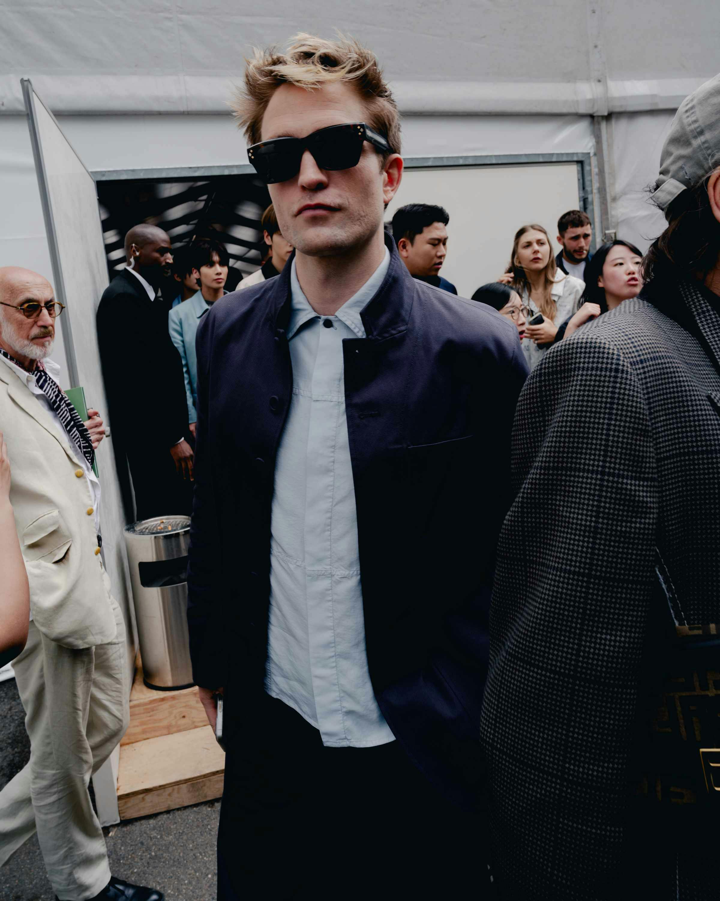 Dior Homme Spring/Summer 2025 menswear models walk the runway during Paris Fashion Week SS25