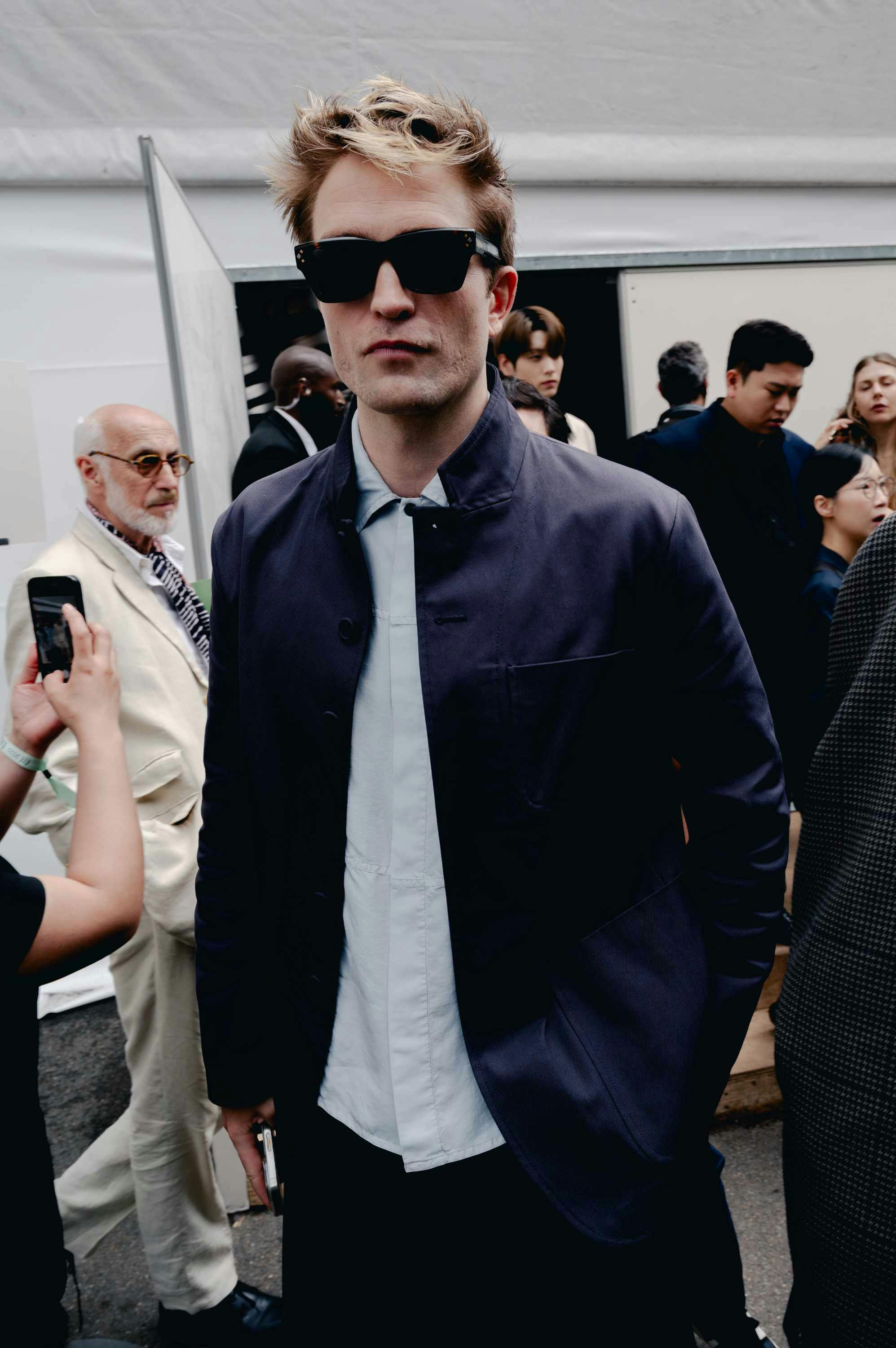 Dior Homme Spring/Summer 2025 menswear models walk the runway during Paris Fashion Week SS25