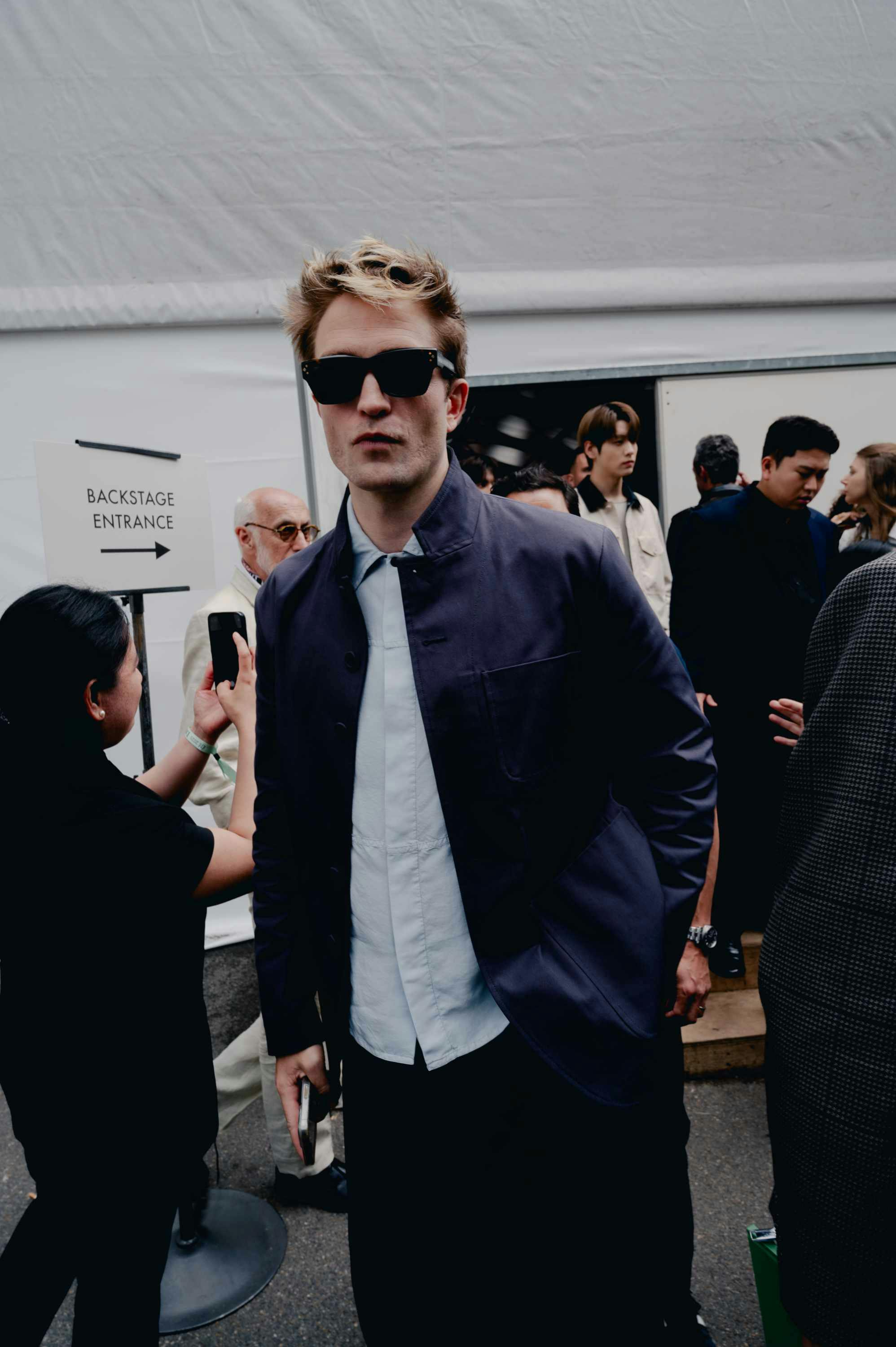 Dior Homme Spring/Summer 2025 menswear models walk the runway during Paris Fashion Week SS25