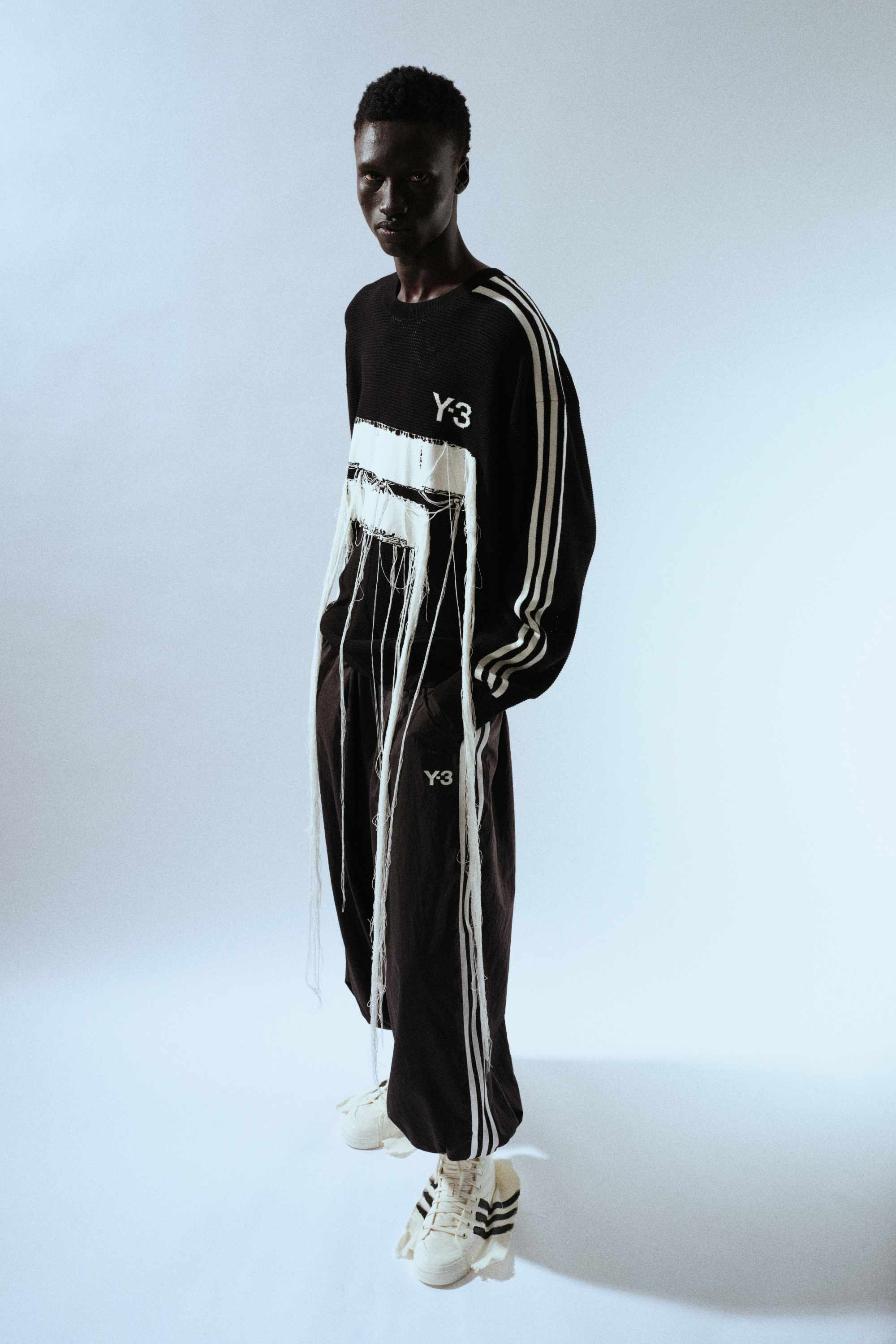 adidas Y3's Spring/Summer 2025 shoes and clothes at Paris Fashion Week
