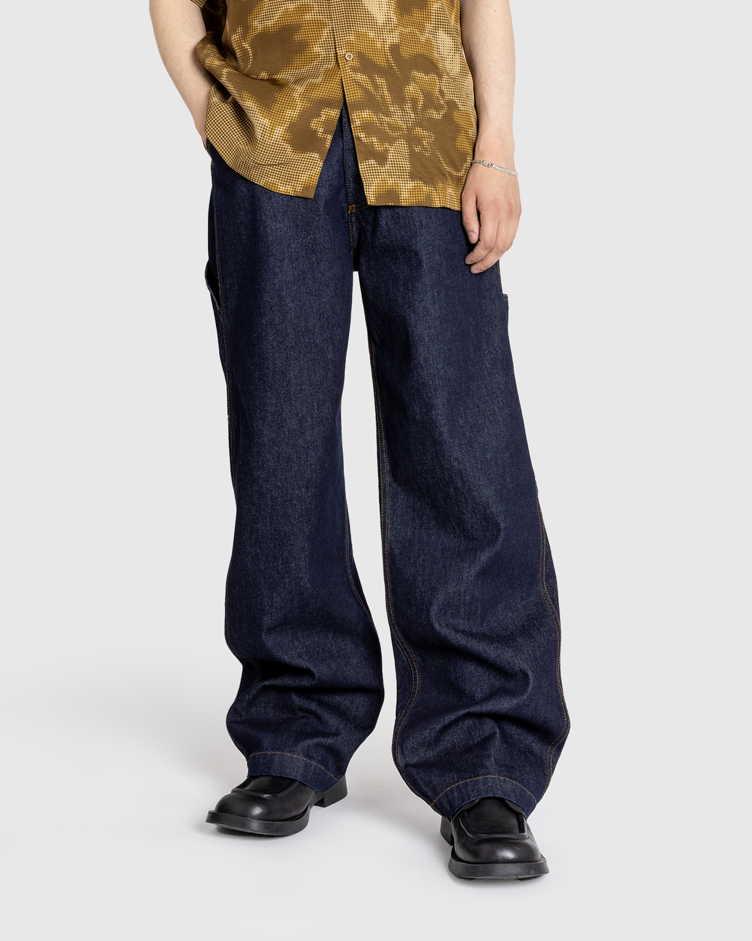 Dries van Noten – Pickerby Pants Indigo - Trousers - Blue - Image 2