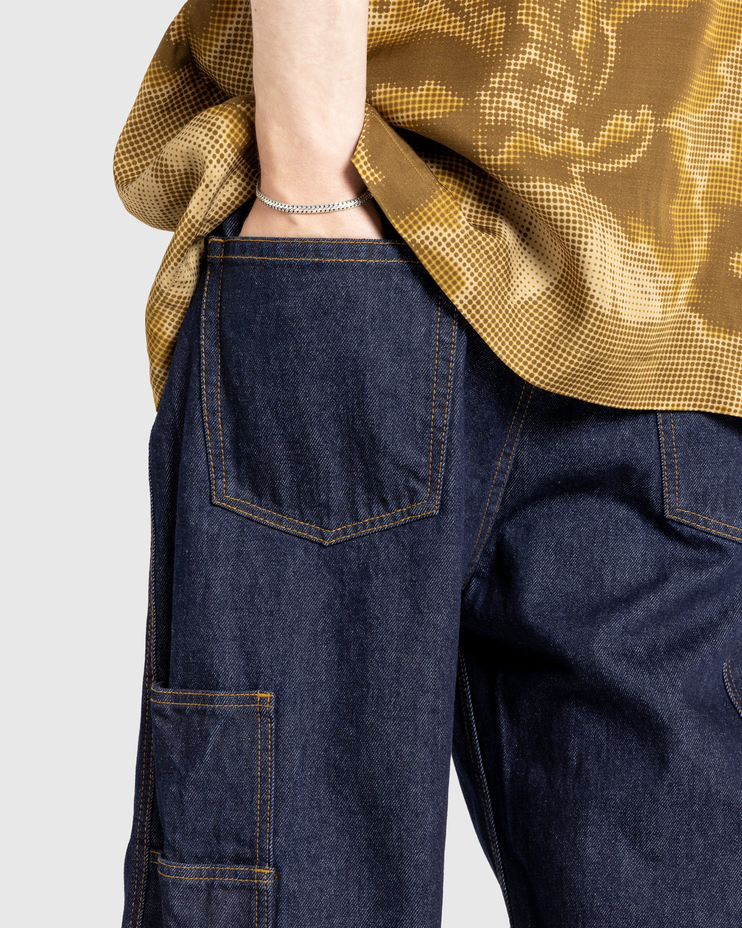 Dries van Noten – Pickerby Pants Indigo - Trousers - Blue - Image 5
