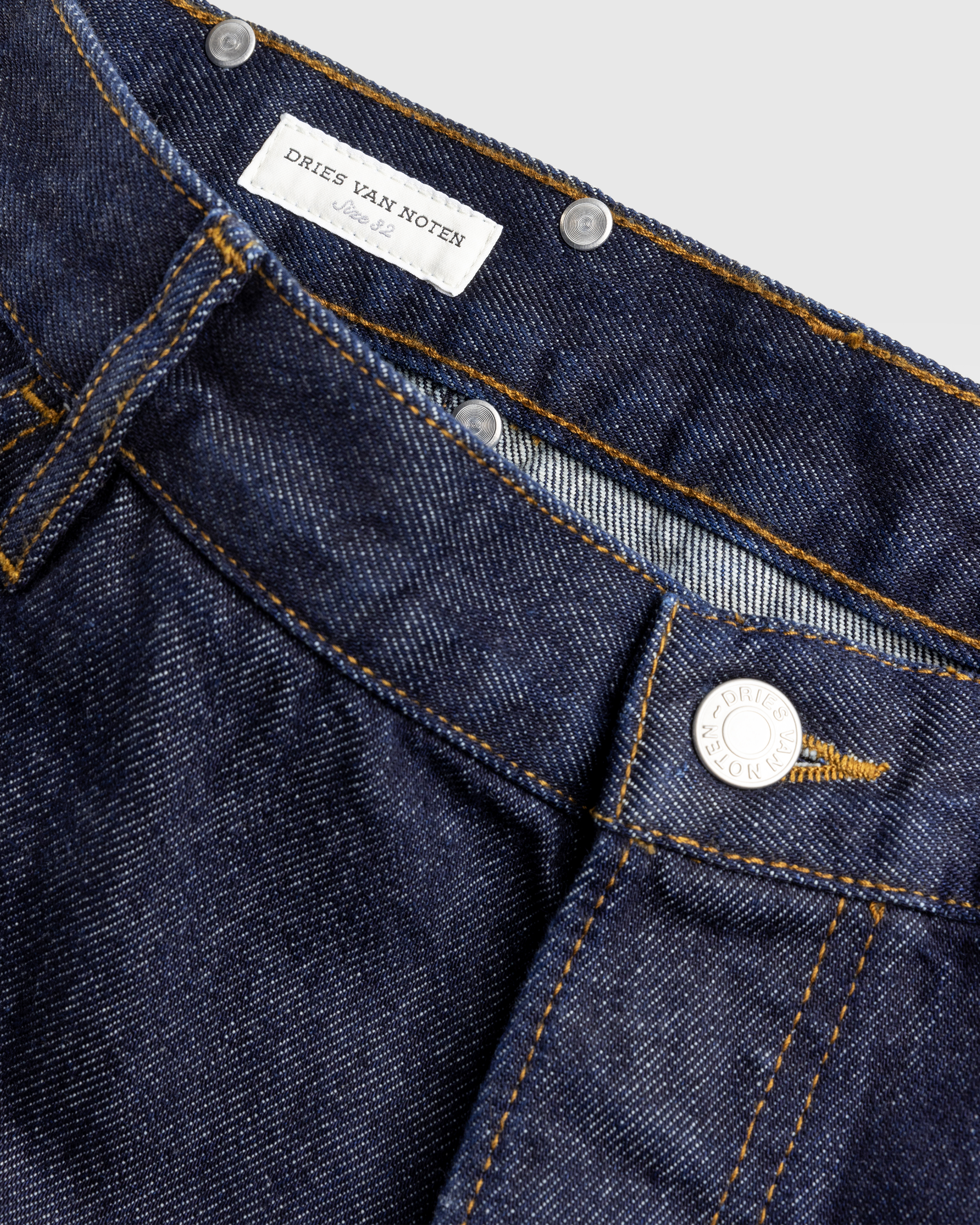 Dries van Noten – Pickerby Pants Indigo - Trousers - Blue - Image 6