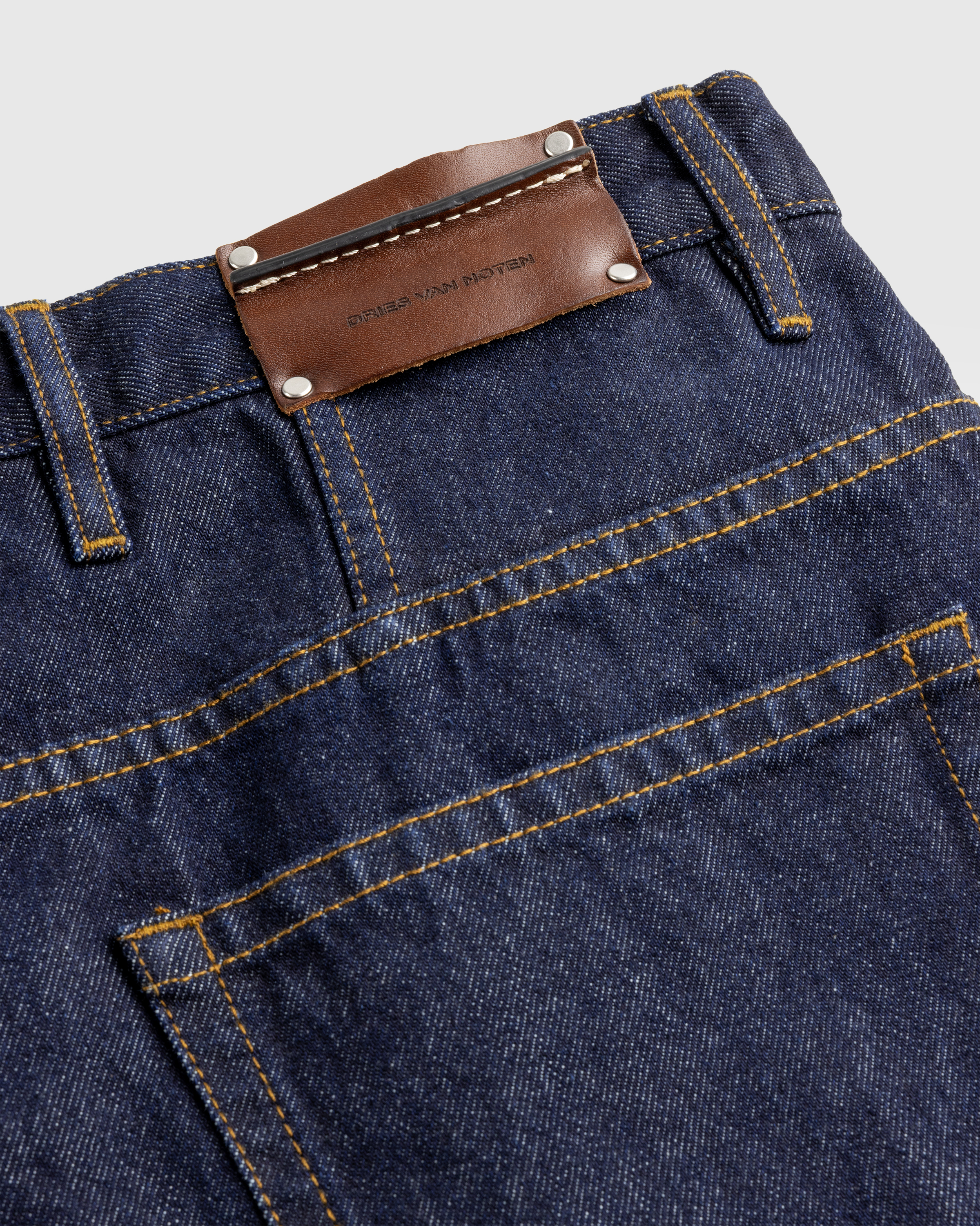 Dries van Noten – Pickerby Pants Indigo - Trousers - Blue - Image 7