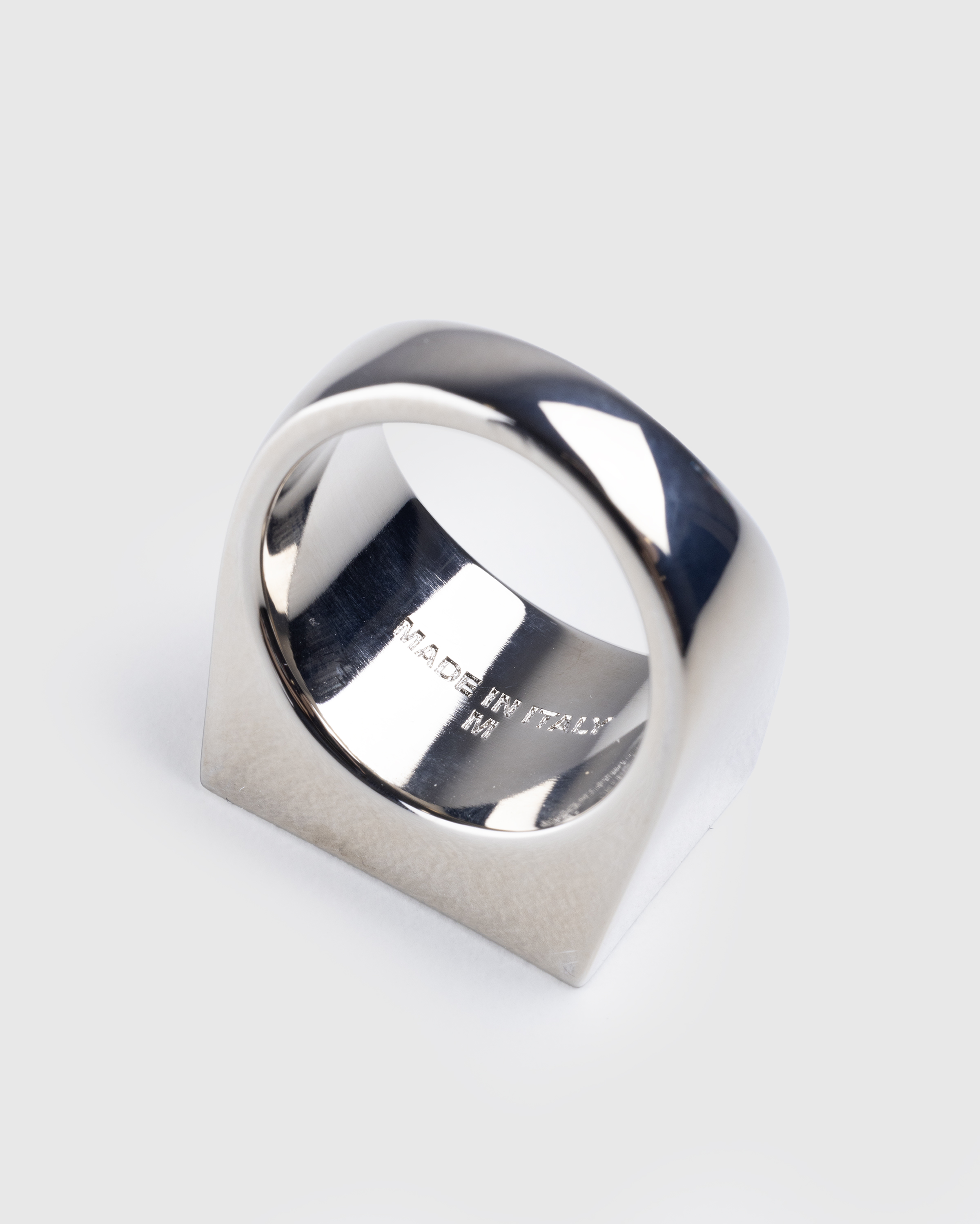 Dries van Noten – Signet Ring Antic Silver - Rings - Silver - Image 3