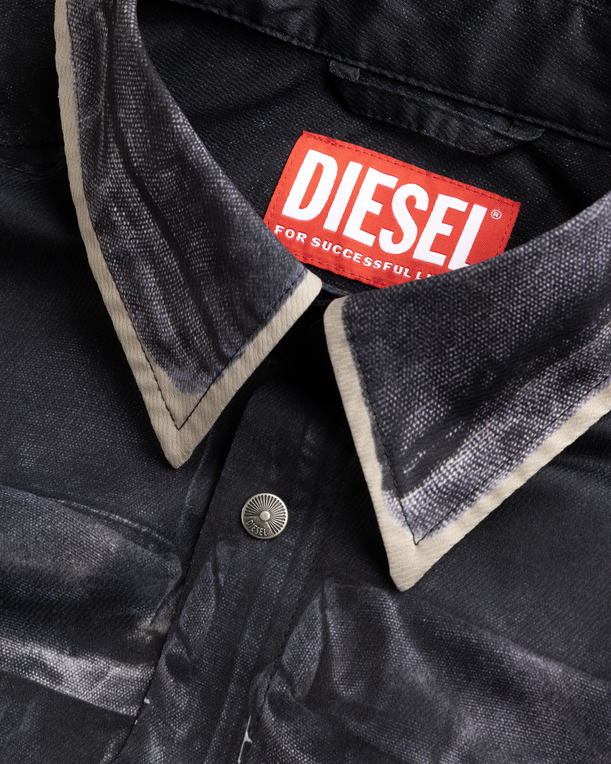 Diesel – S-After-A Shirt Black - Longsleeve Shirts - Black - Image 2