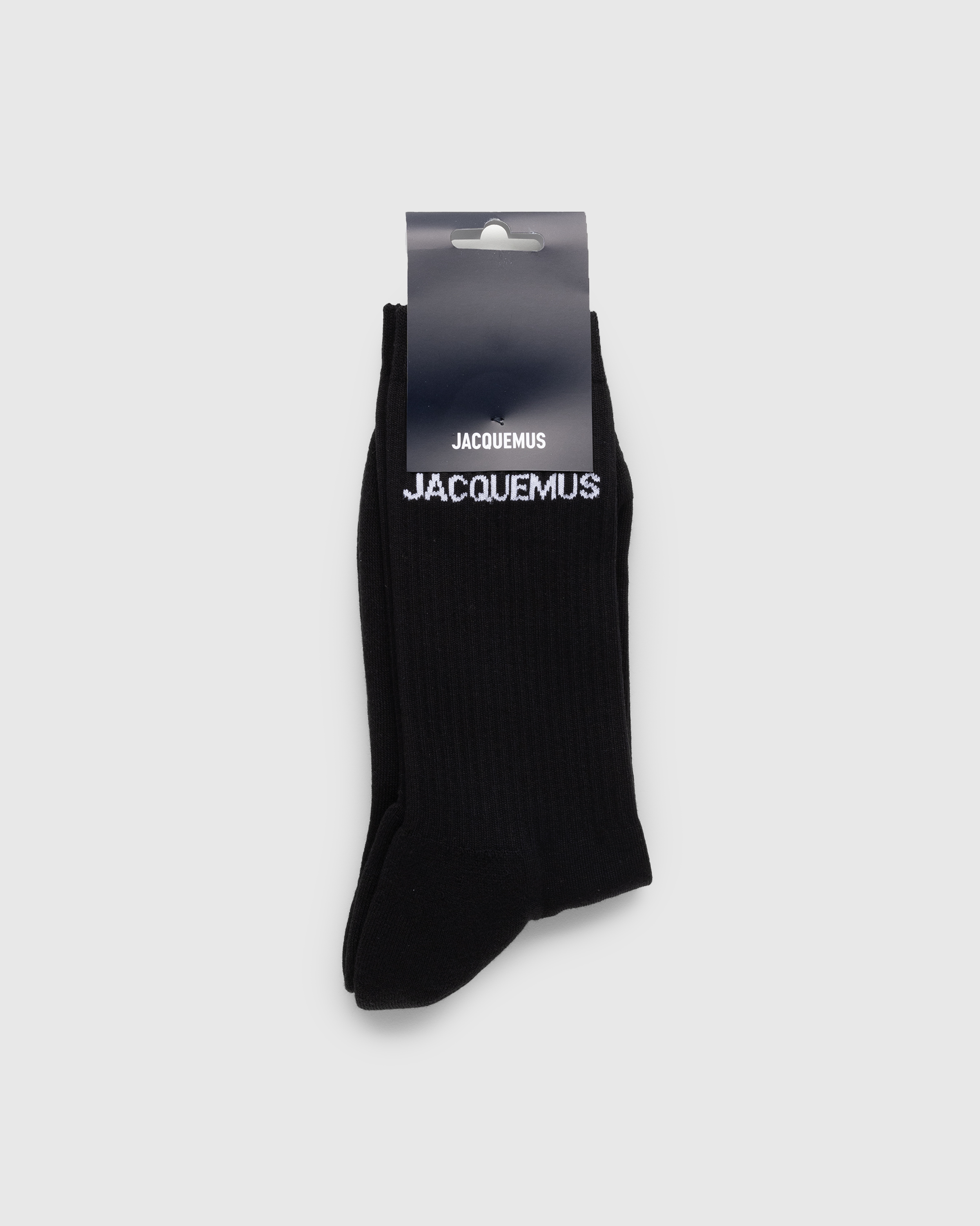 JACQUEMUS – Les Chaussettes Black - Ankle - Black - Image 3