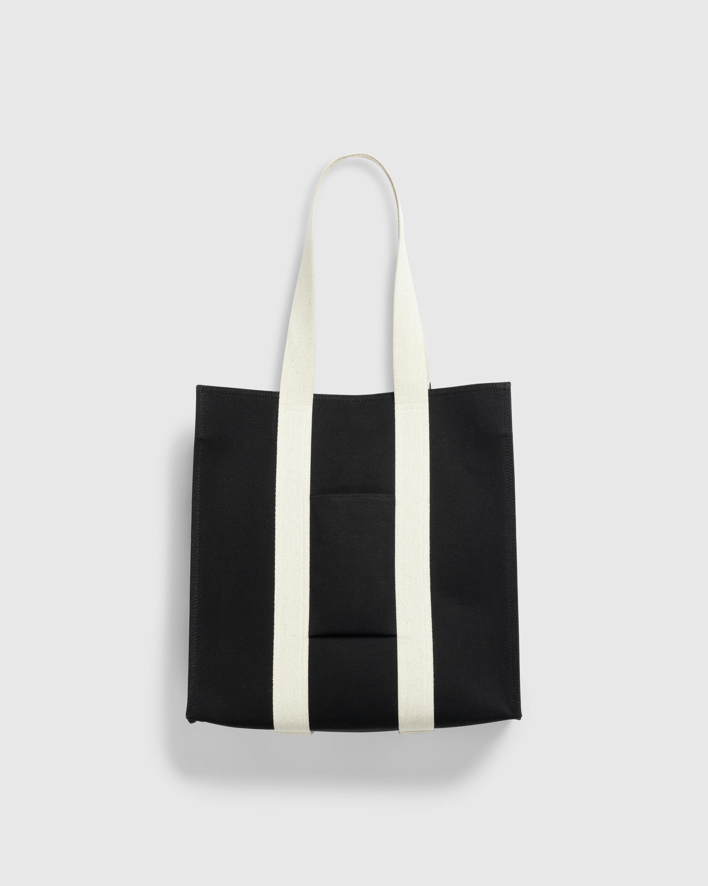 JACQUEMUS – Le Cabas Cuerda Black - Tote Bags - Black - Image 3