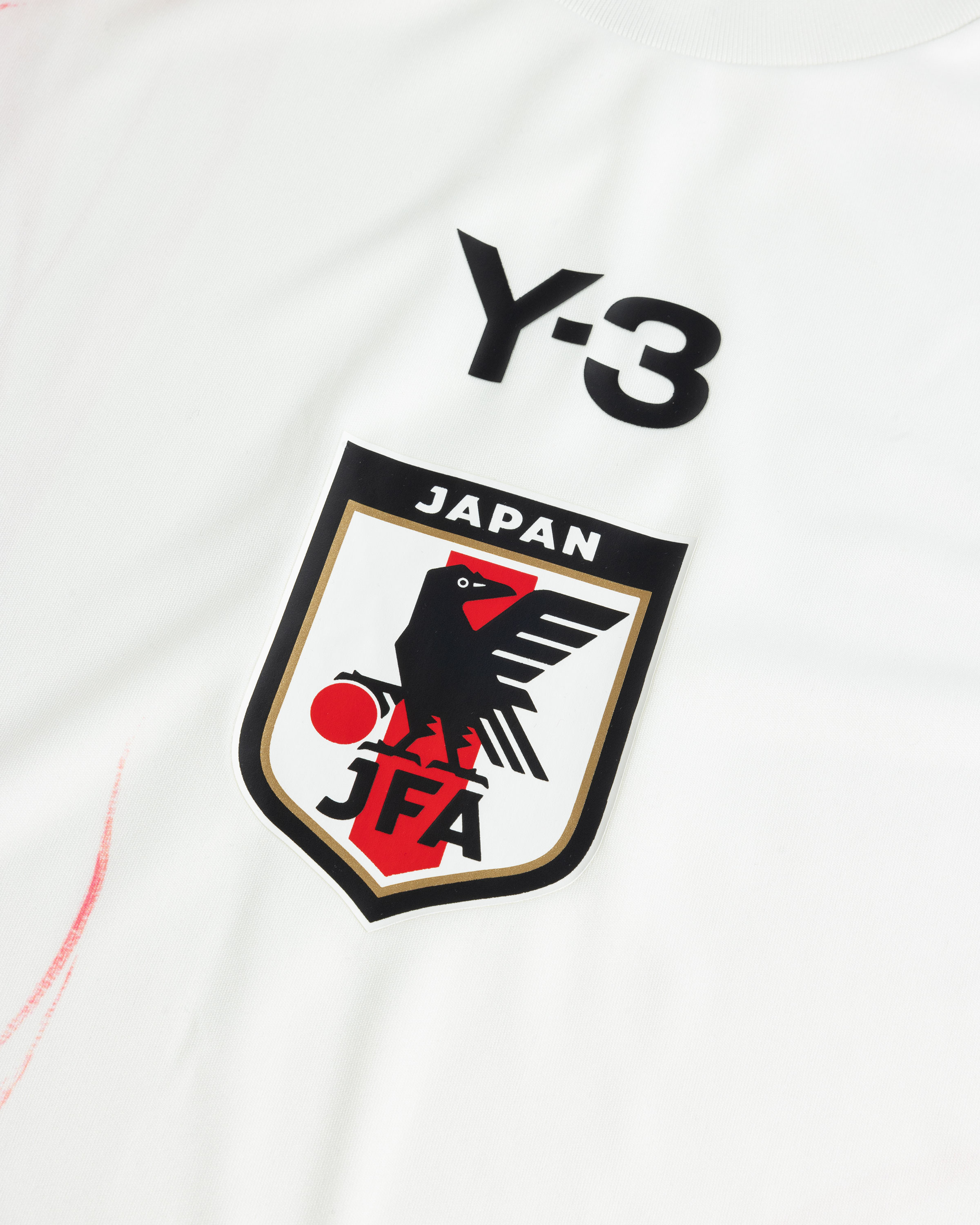 Y-3 – JFA Away Jersey White - T-Shirts - White - Image 8
