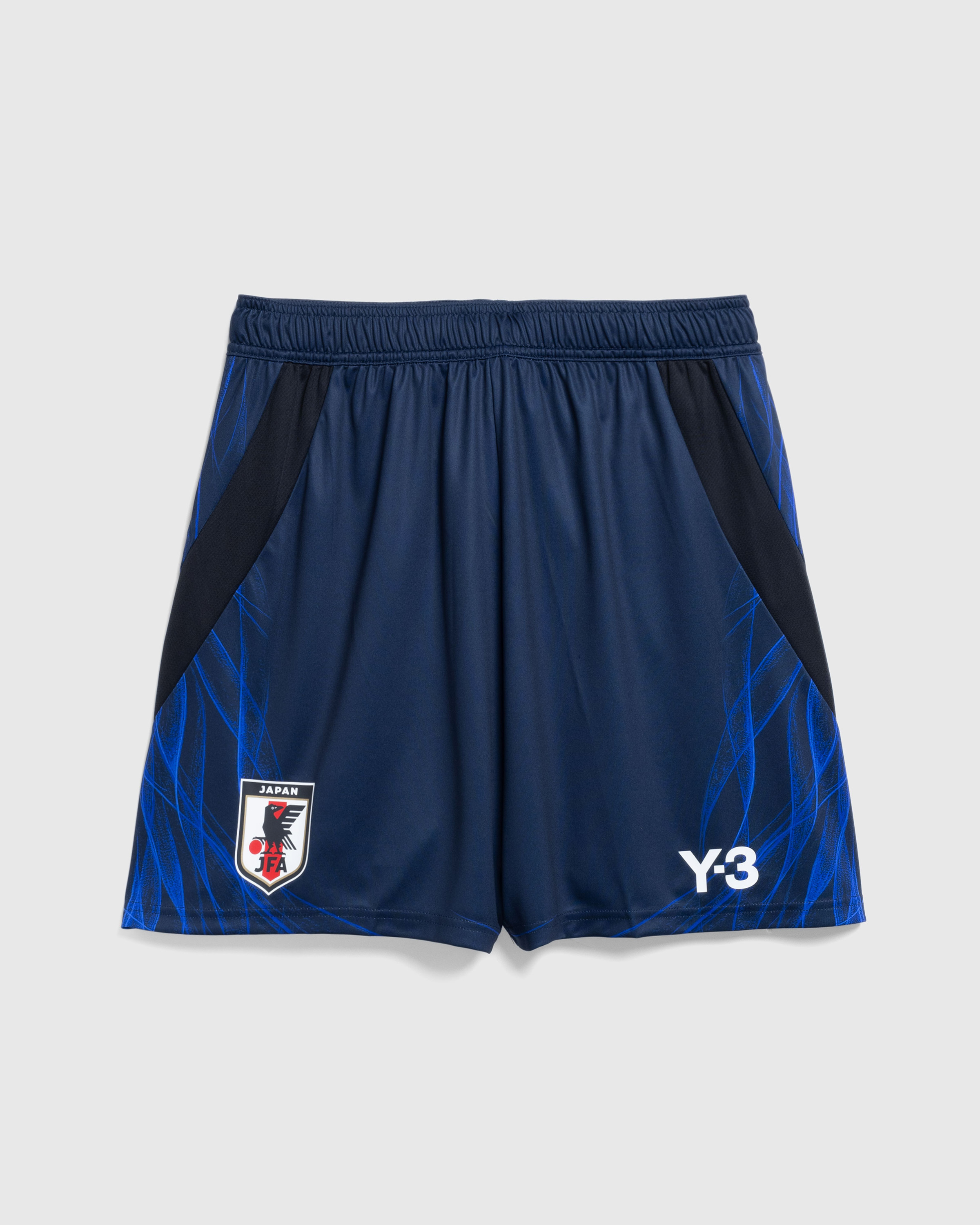Y-3 – JFA Home Shorts Blue - Active Shorts - Blue - Image 1