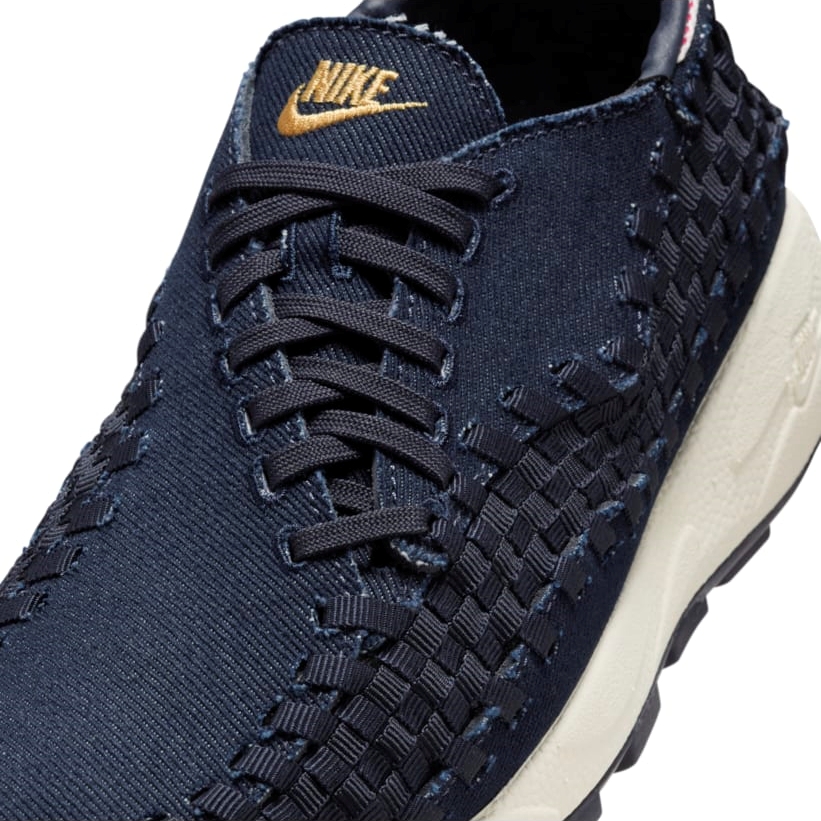 nike air footscape woven denim sneakers 2024