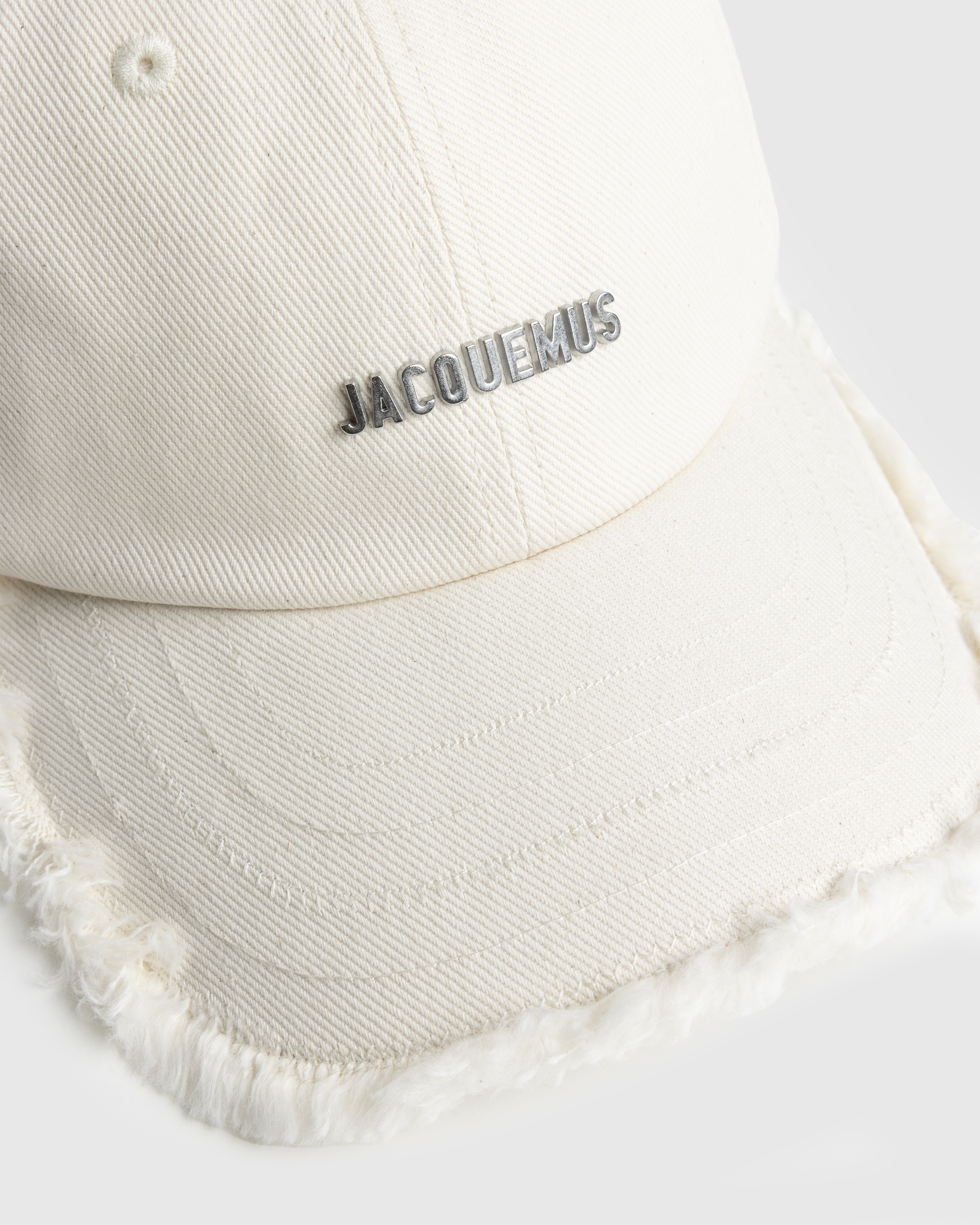 JACQUEMUS – La Casquette Artichaut Off-White - Caps - White - Image 5