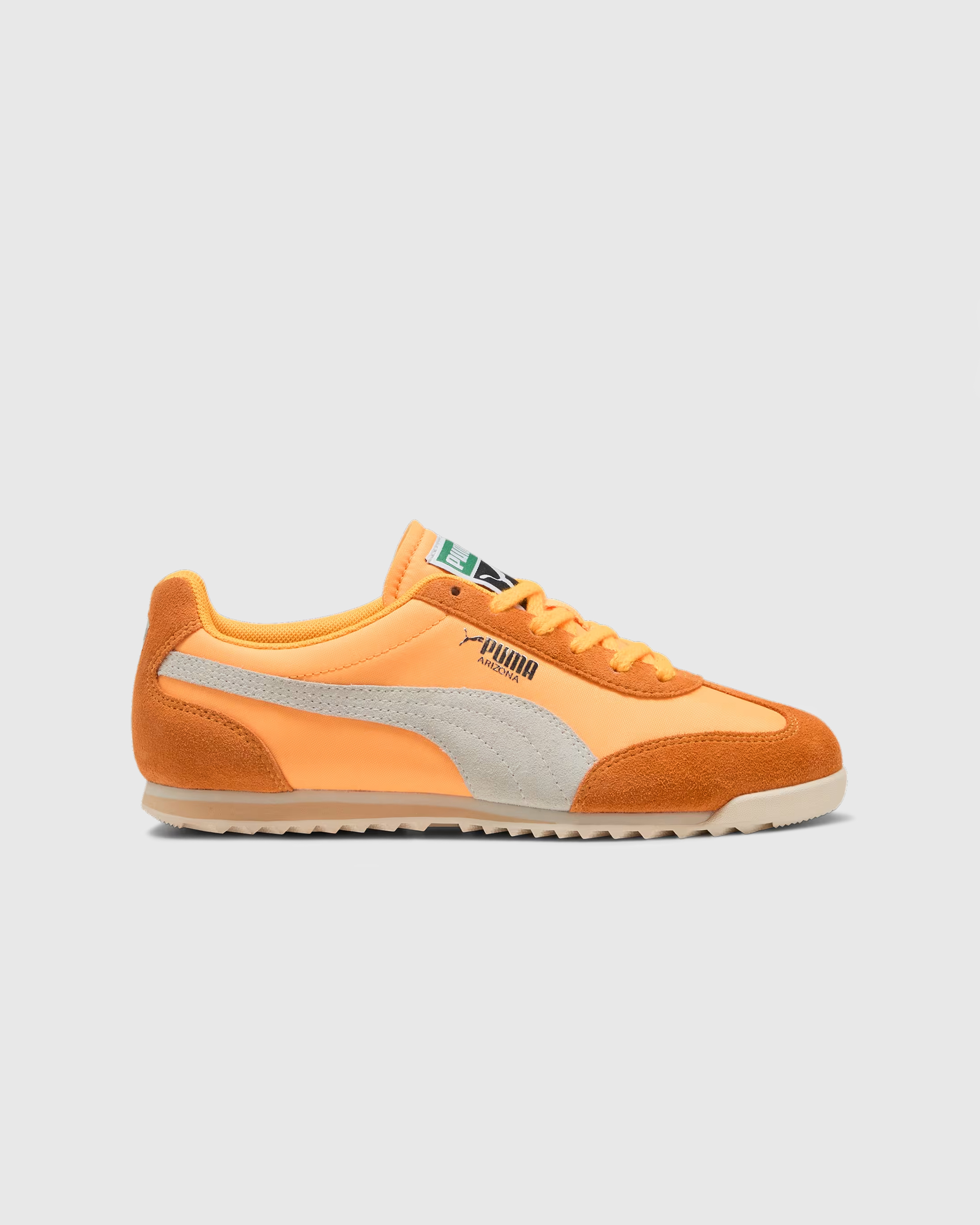 Puma – Arizona Nylon Sun Stream/Vapor Grey - Low Top Sneakers - Orange - Image 1