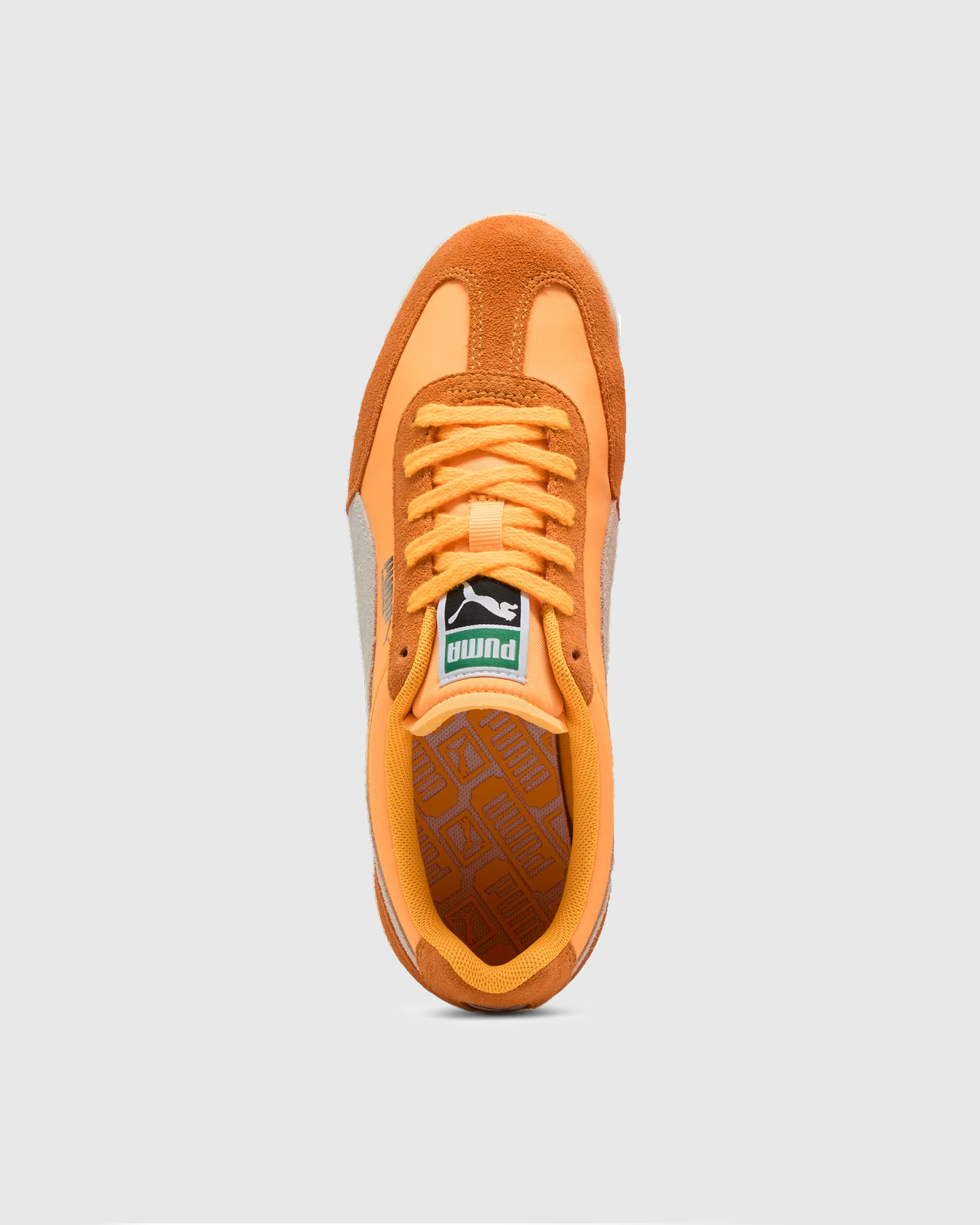 Puma – Arizona Nylon Sun Stream/Vapor Grey - Low Top Sneakers - Orange - Image 3