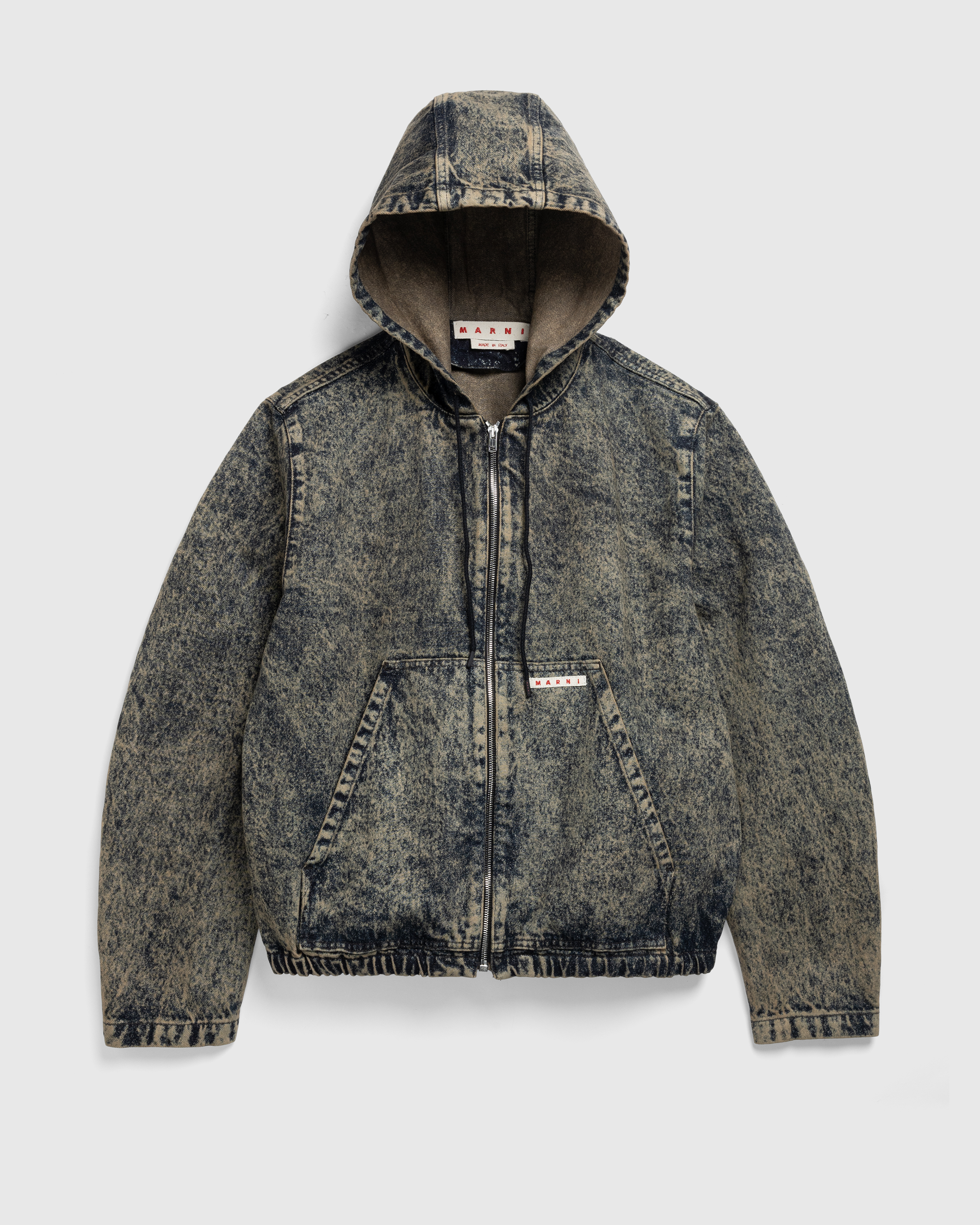 Marni – Hooded Jacket Nomad - Jackets - Green - Image 1