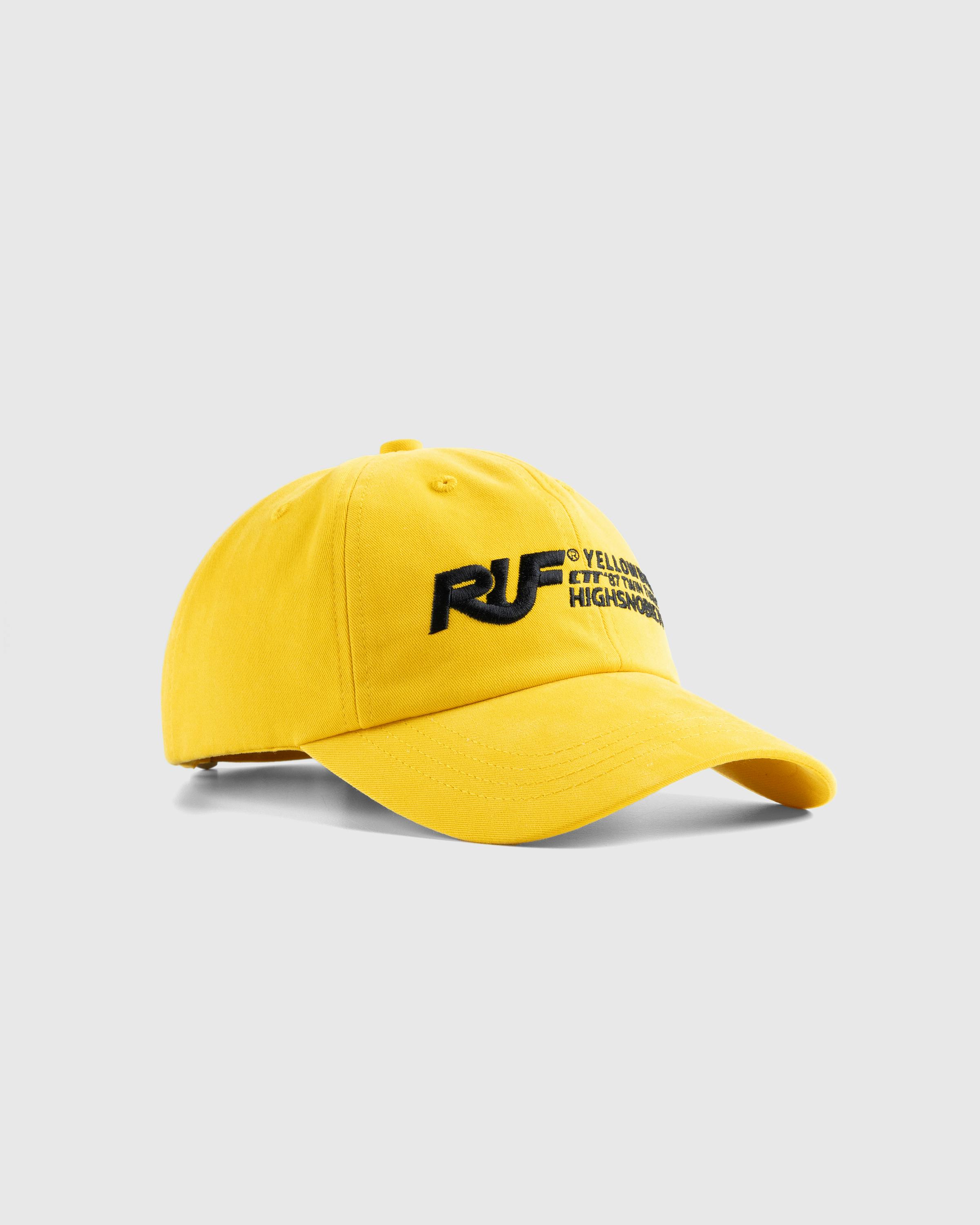 RUF x Highsnobiety – Twin Turbo Cap Yellow - Caps - Yellow - Image 1