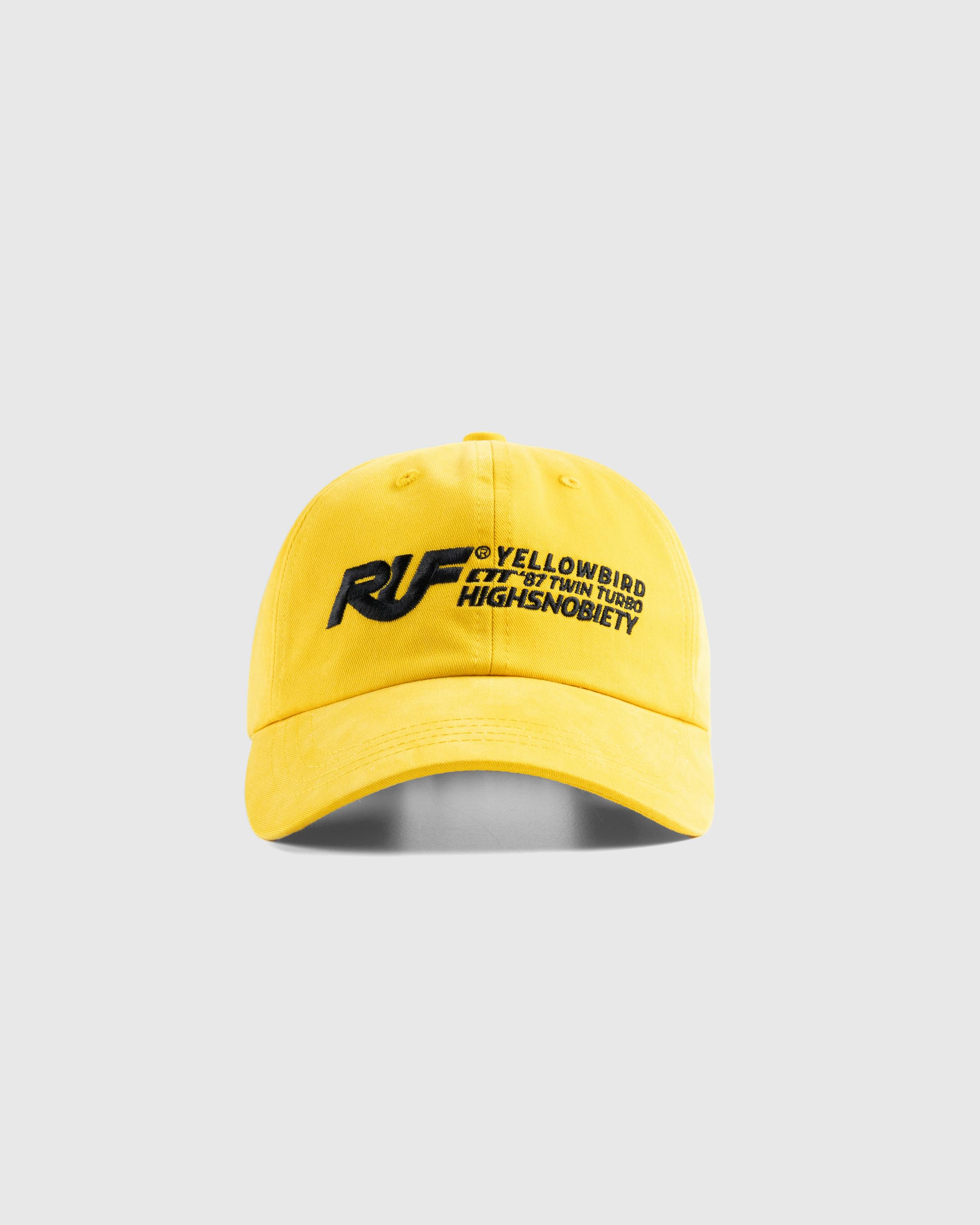 RUF x Highsnobiety – Twin Turbo Cap Yellow - Caps - Yellow - Image 4