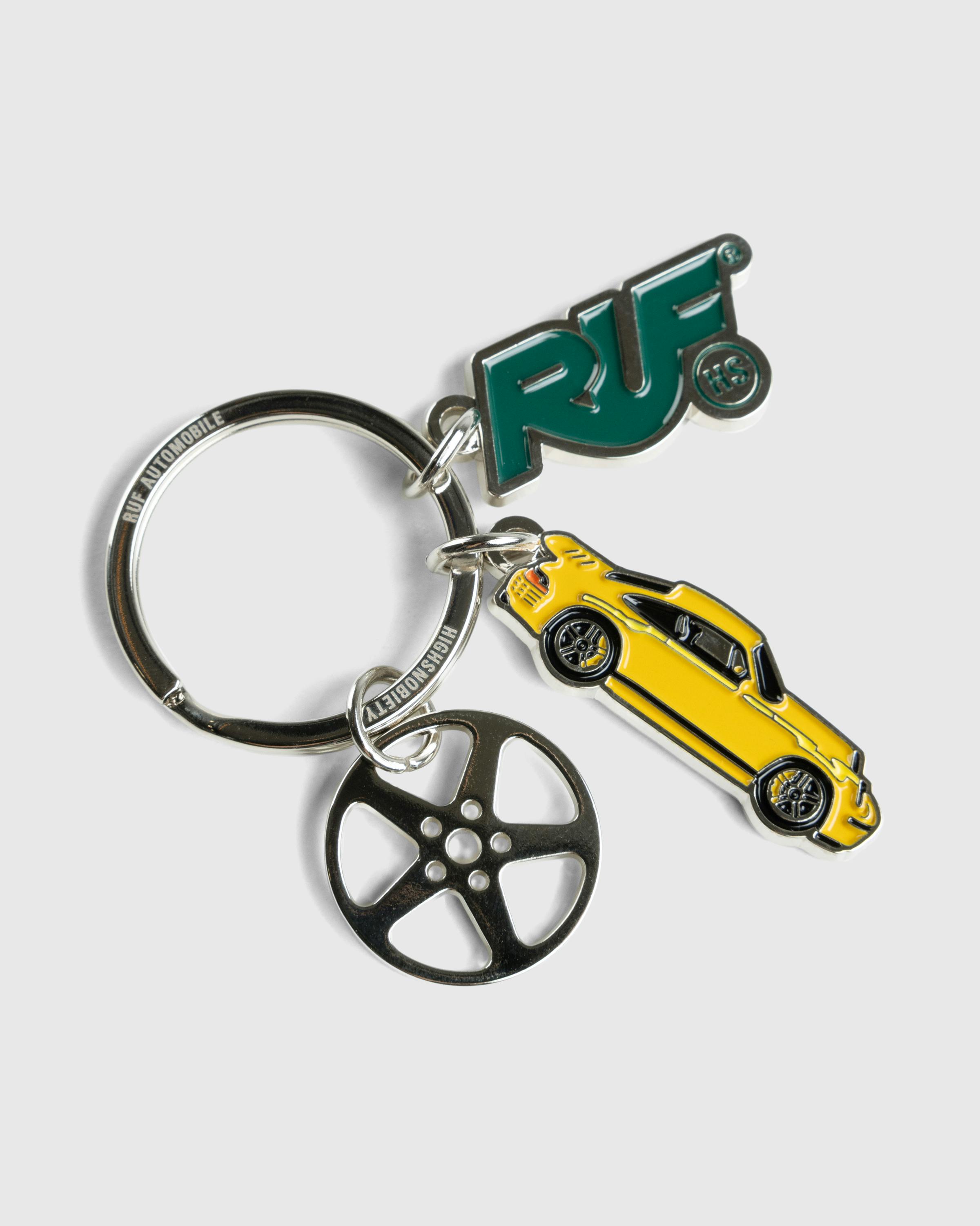 RUF x Highsnobiety – Anniversary Keychain - Keychains - Yellow - Image 3