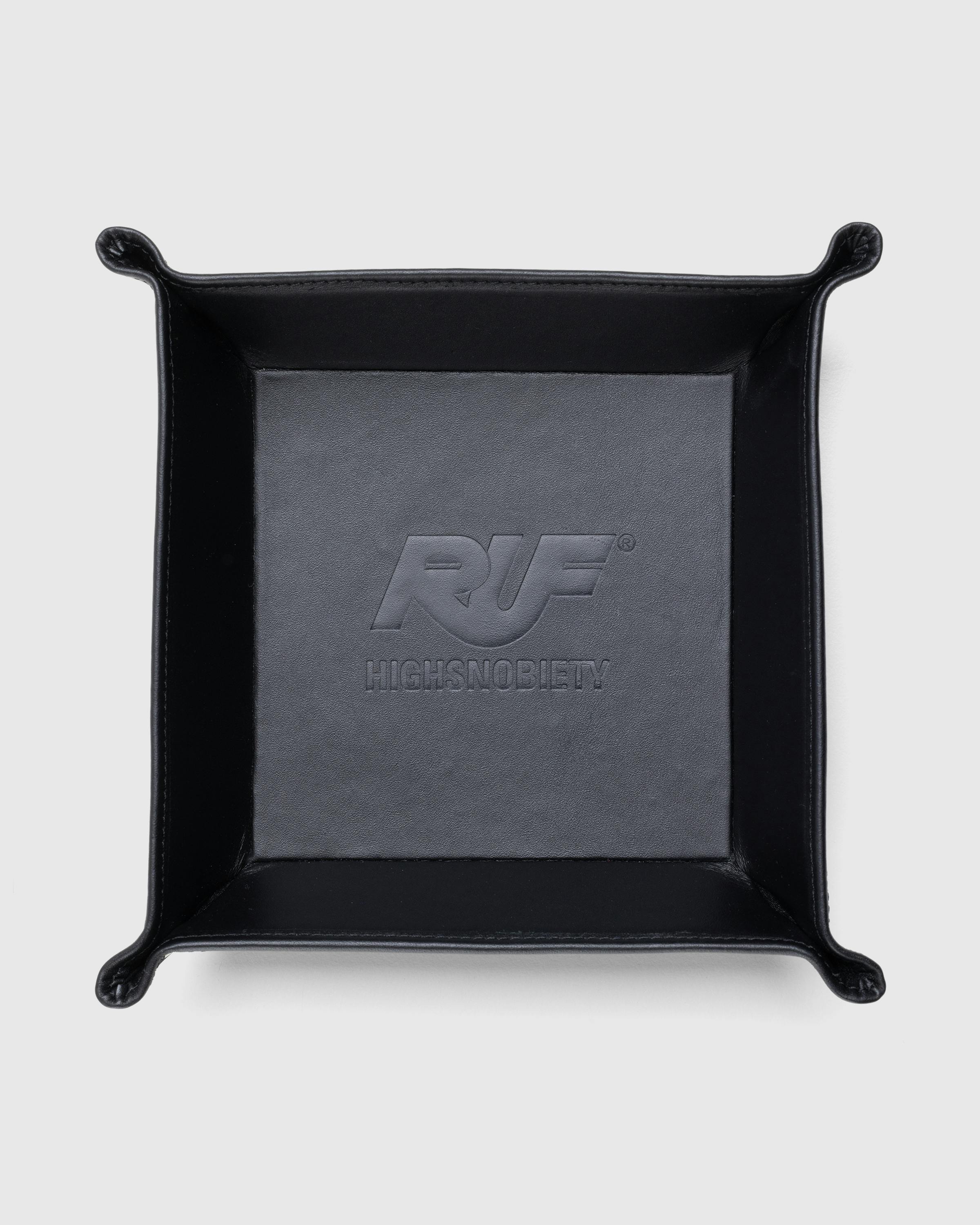 RUF x Highsnobiety – Leather Tray Black  - Desk Accessories - Black - Image 1