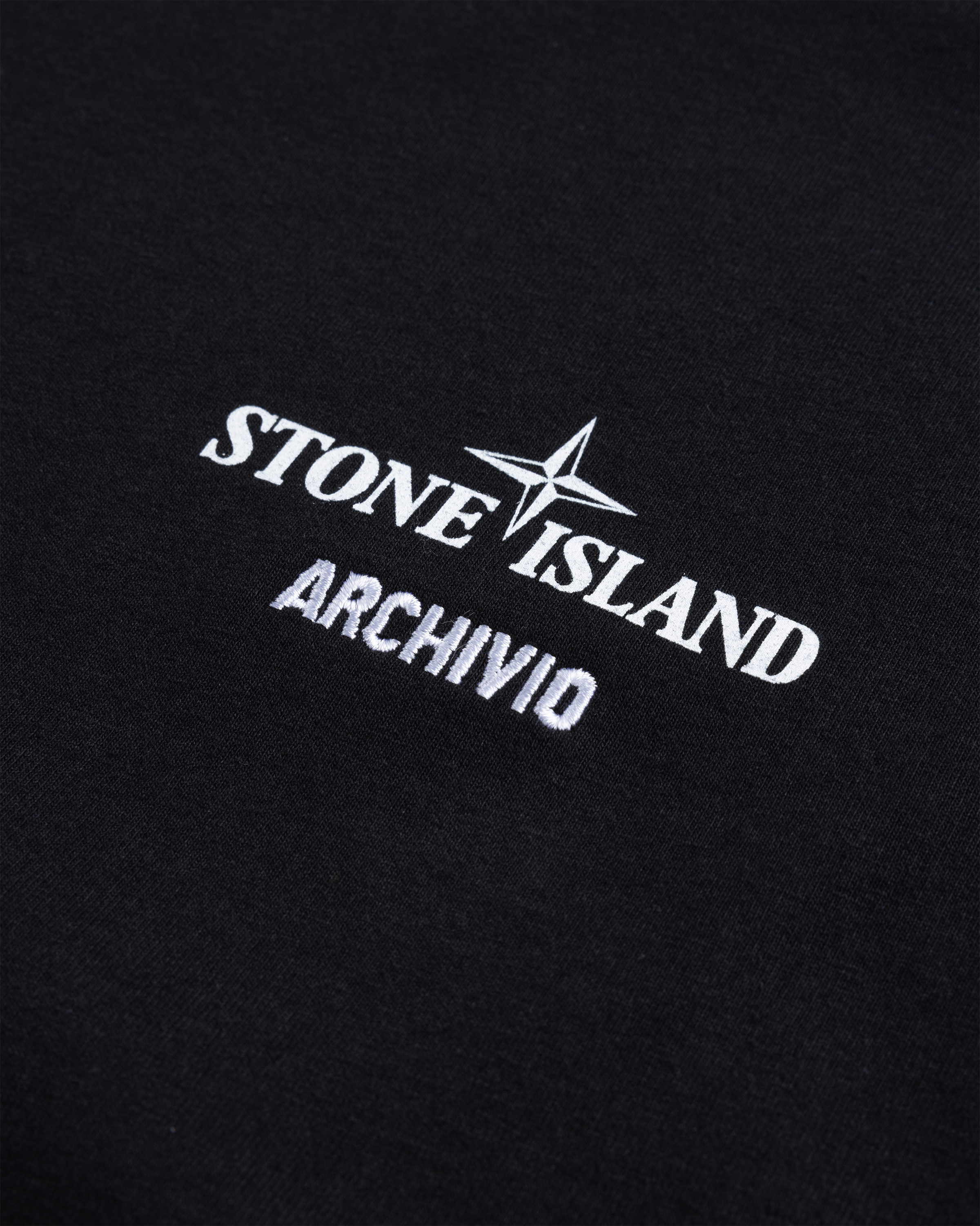 Stone Island – Archivio T-Shirt Black - T-Shirts - Black - Image 6