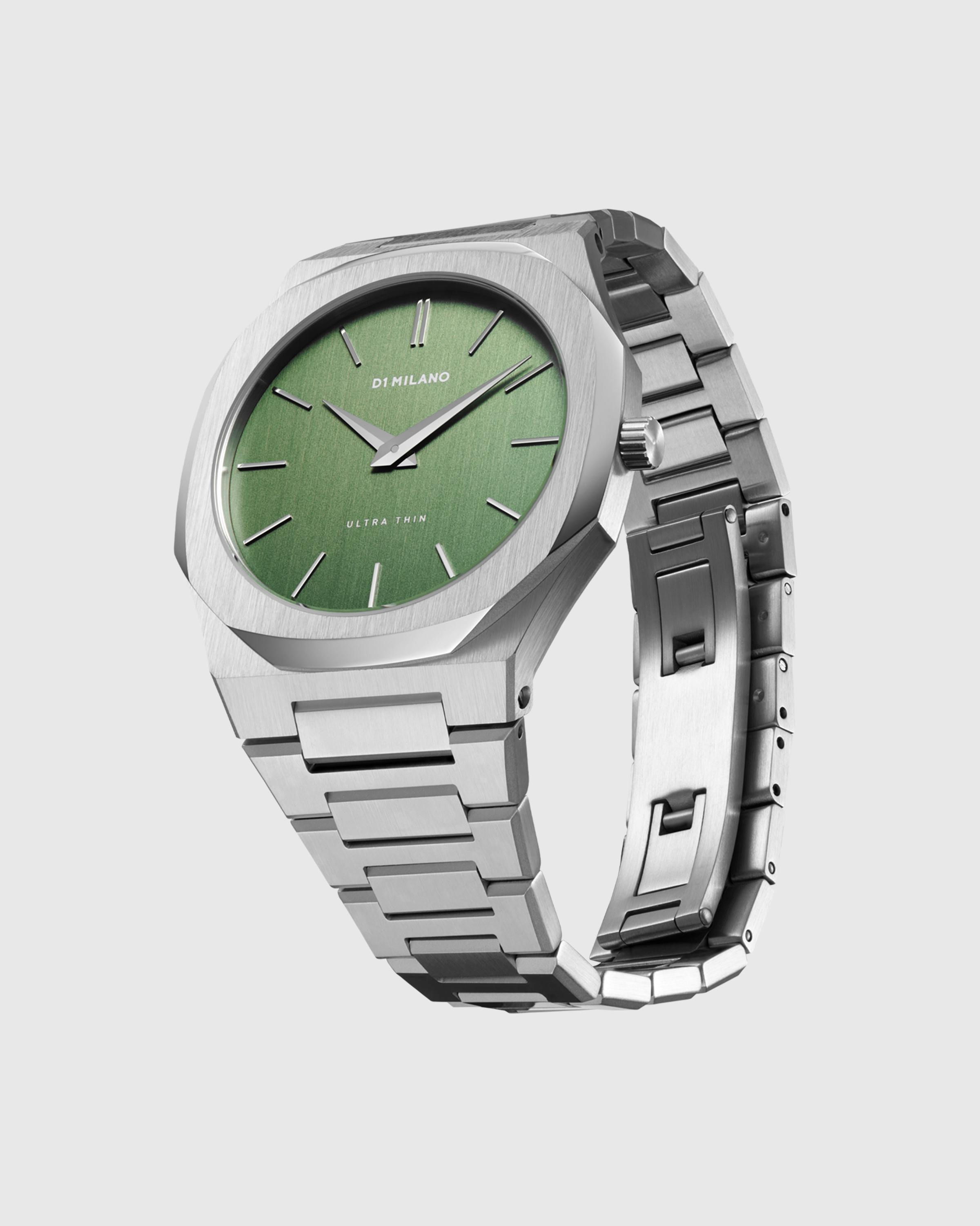 D1 Milano – Ultra Thin Bracelet 40mm Moss - Quartz - Green - Image 2