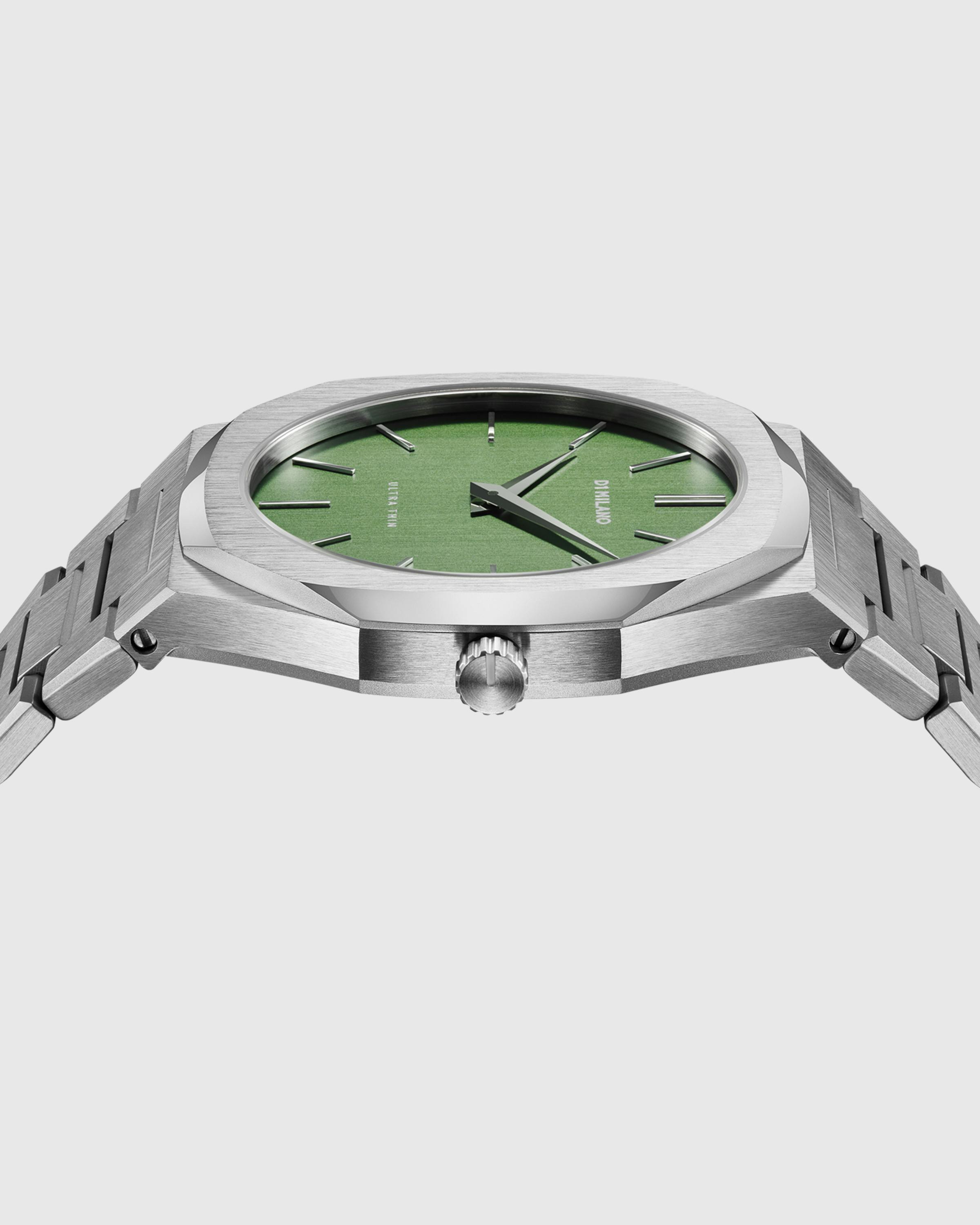 D1 Milano – Ultra Thin Bracelet 40mm Moss - Quartz - Green - Image 4