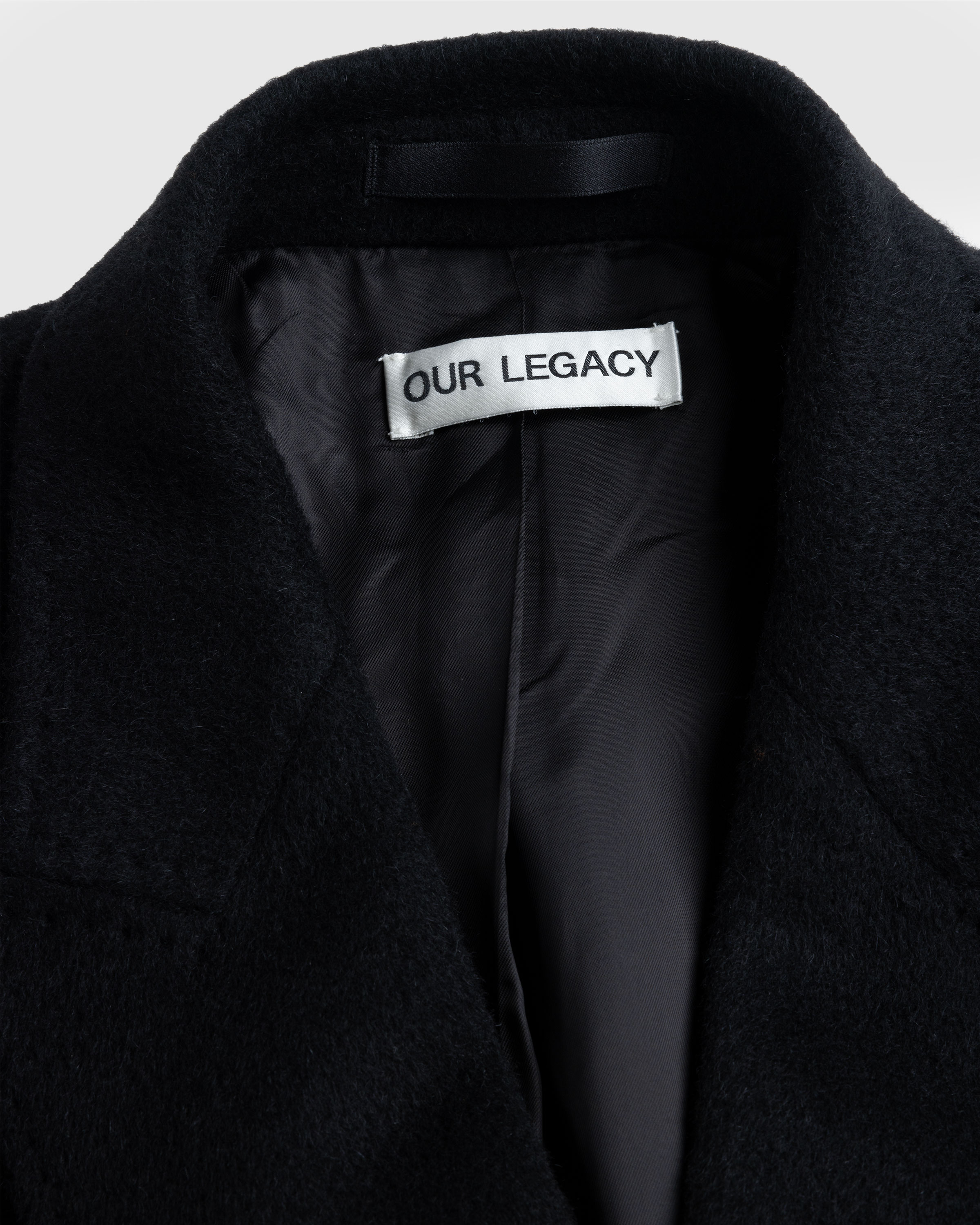 Our Legacy – Whale Coat Black - Overcoats - Black - Image 7