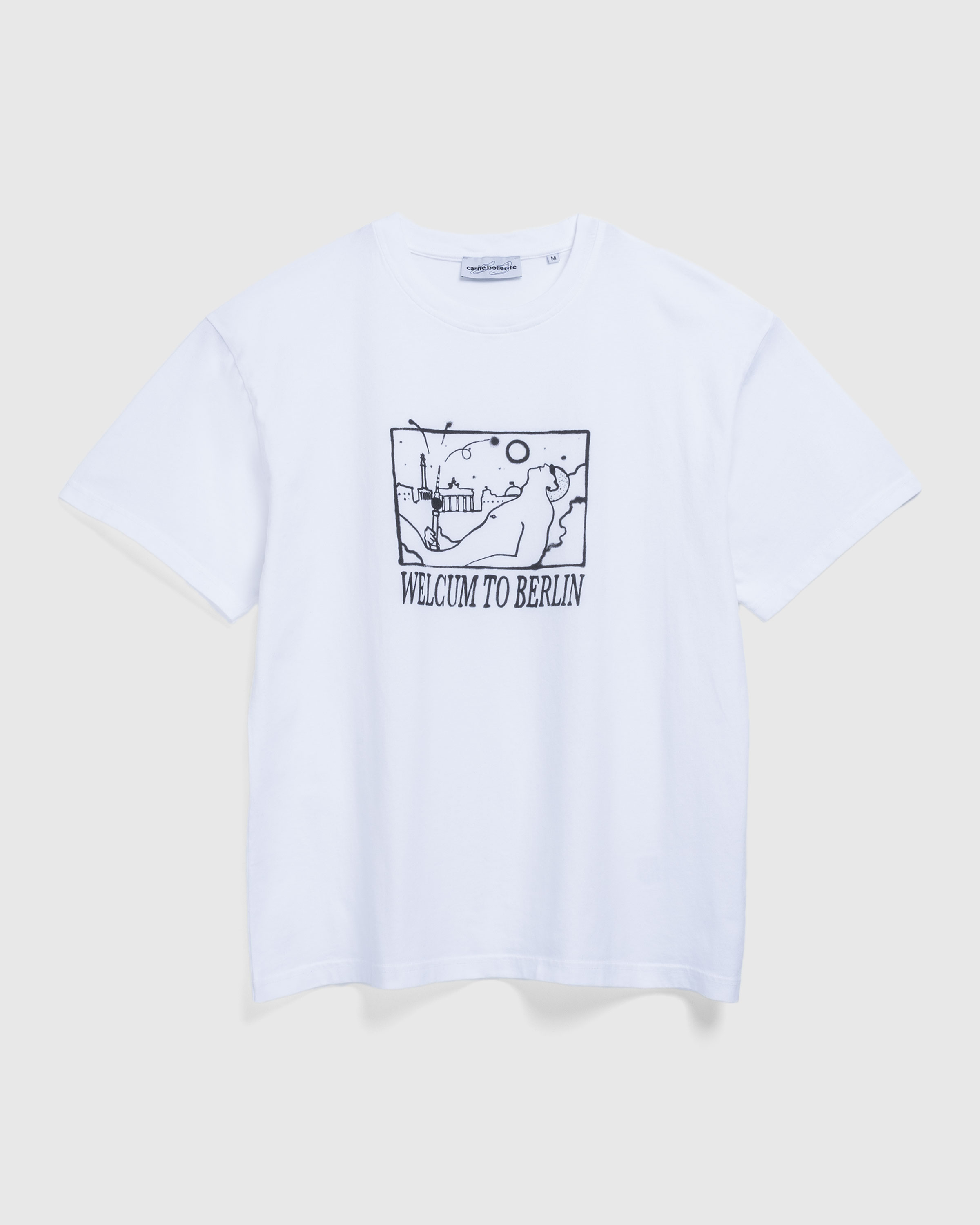 Carne Bollente – Welcum to Berlin T-Shirt White - T-Shirts - White - Image 1