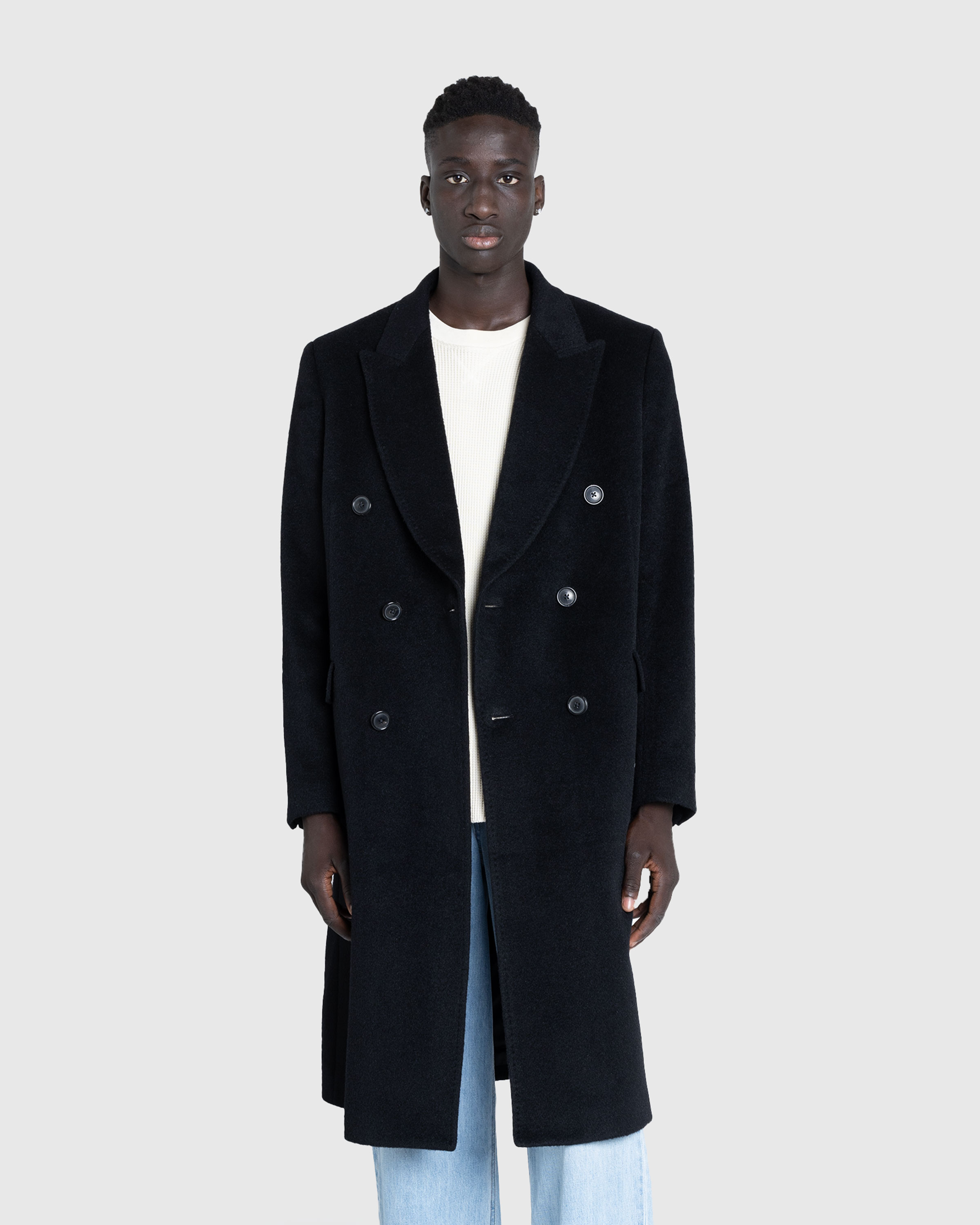 Our Legacy – Whale Coat Black - Overcoats - Black - Image 2