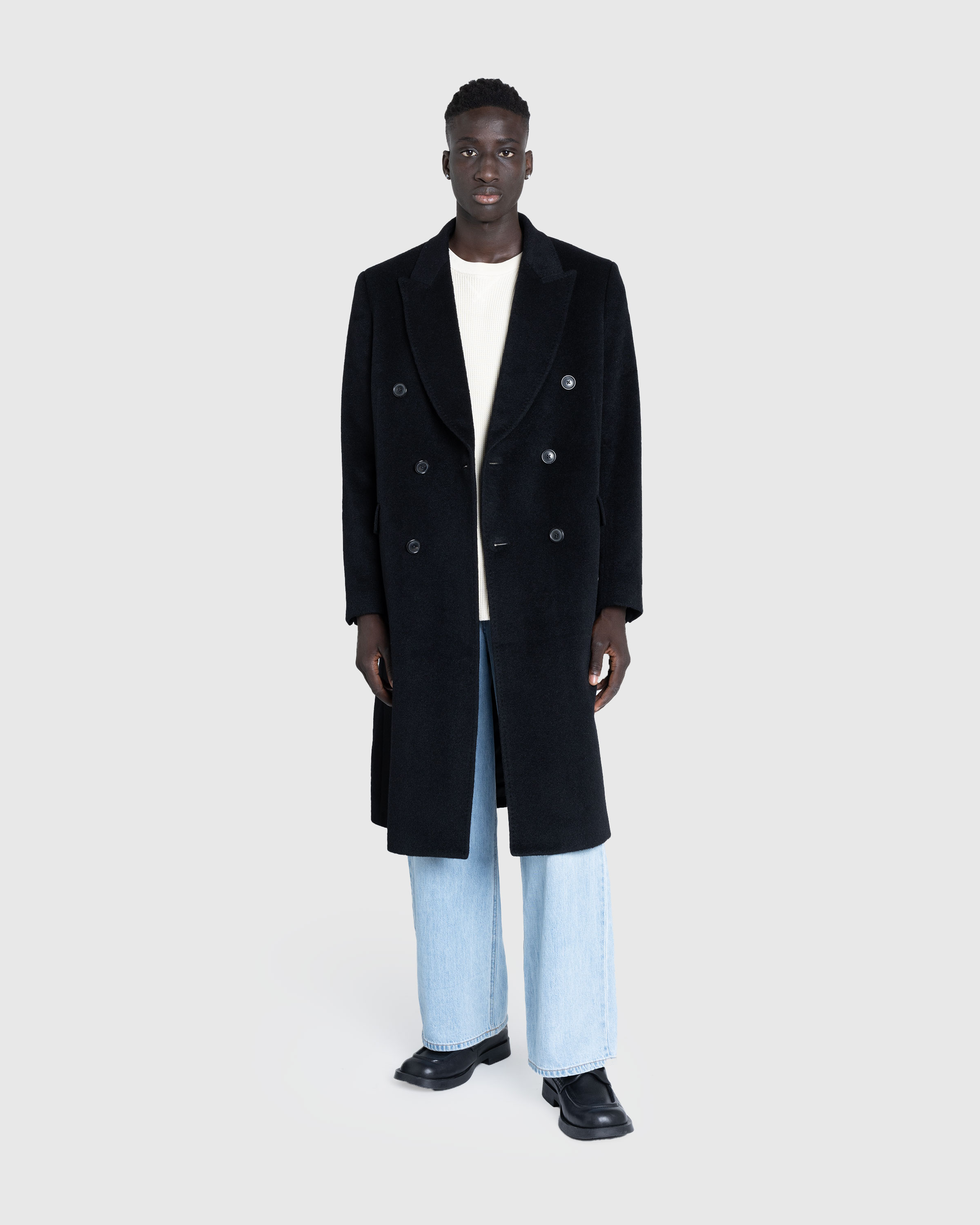 Our Legacy – Whale Coat Black - Overcoats - Black - Image 3