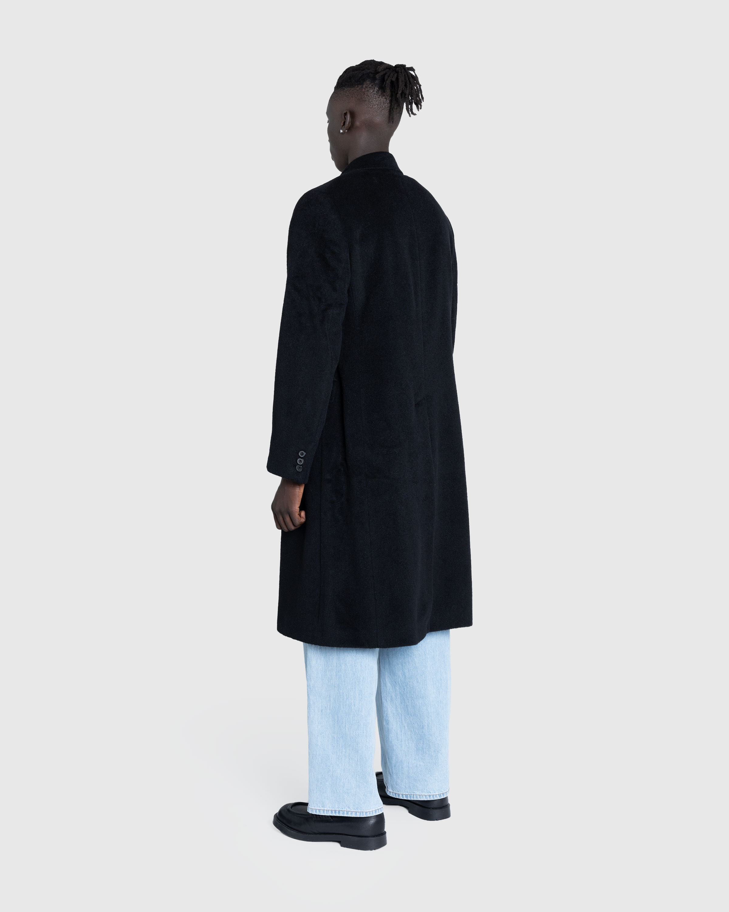 Our Legacy – Whale Coat Black - Overcoats - Black - Image 4