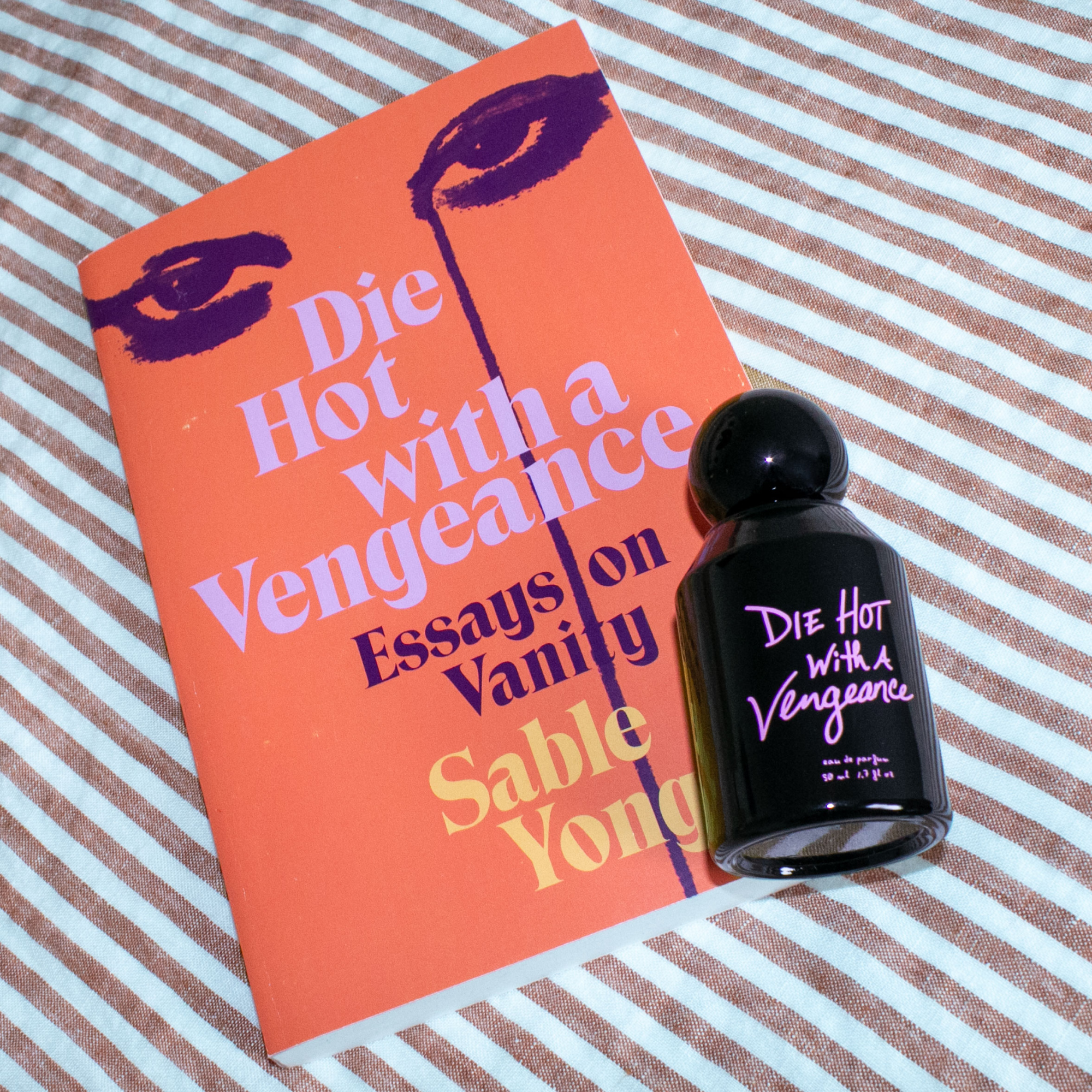 Die Hot With a Vengeance Book and Perfume by Sable Yong