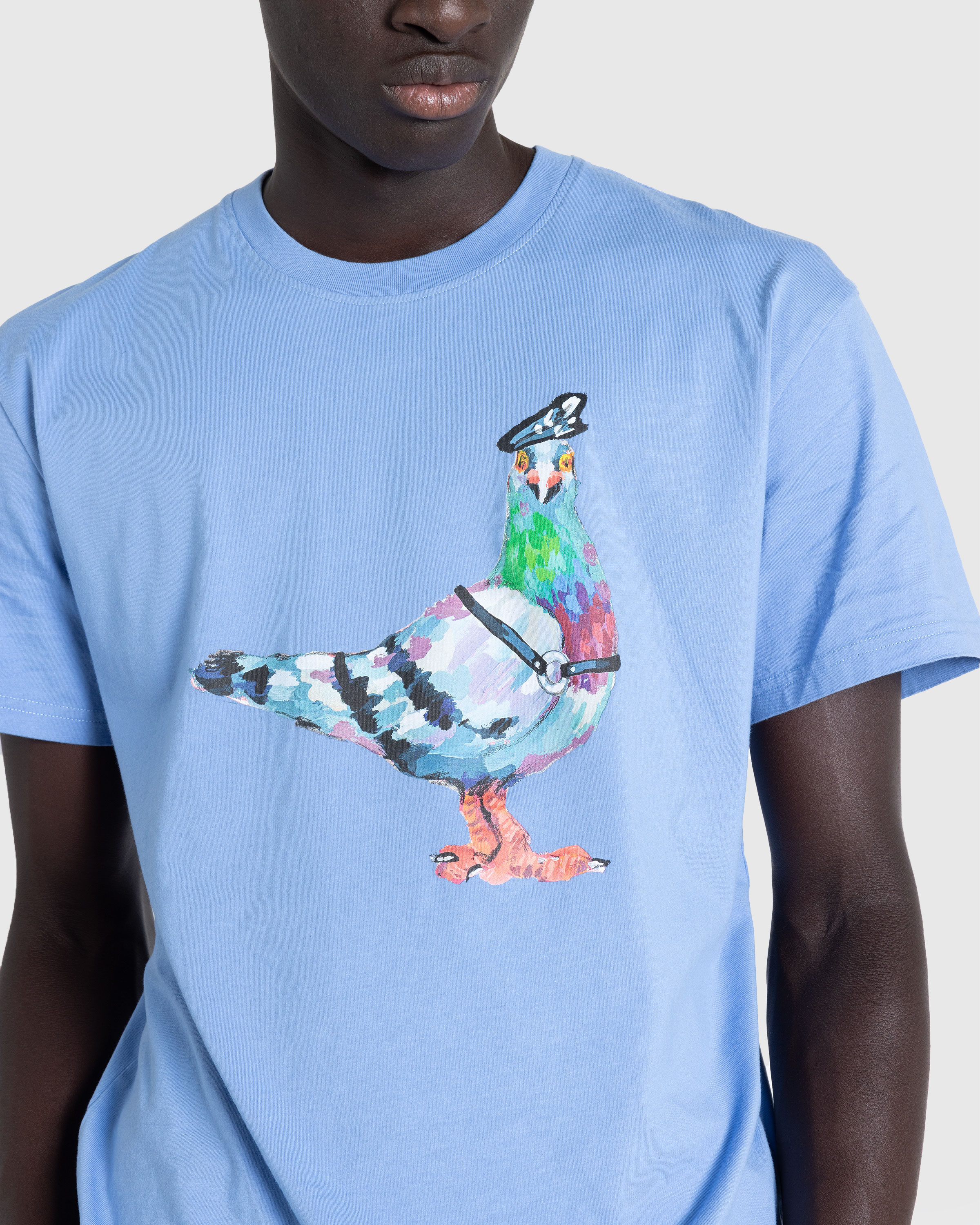J.W. Anderson – Pride Pigeon Graphic T-Shirt Blue - T-Shirts - Blue - Image 5