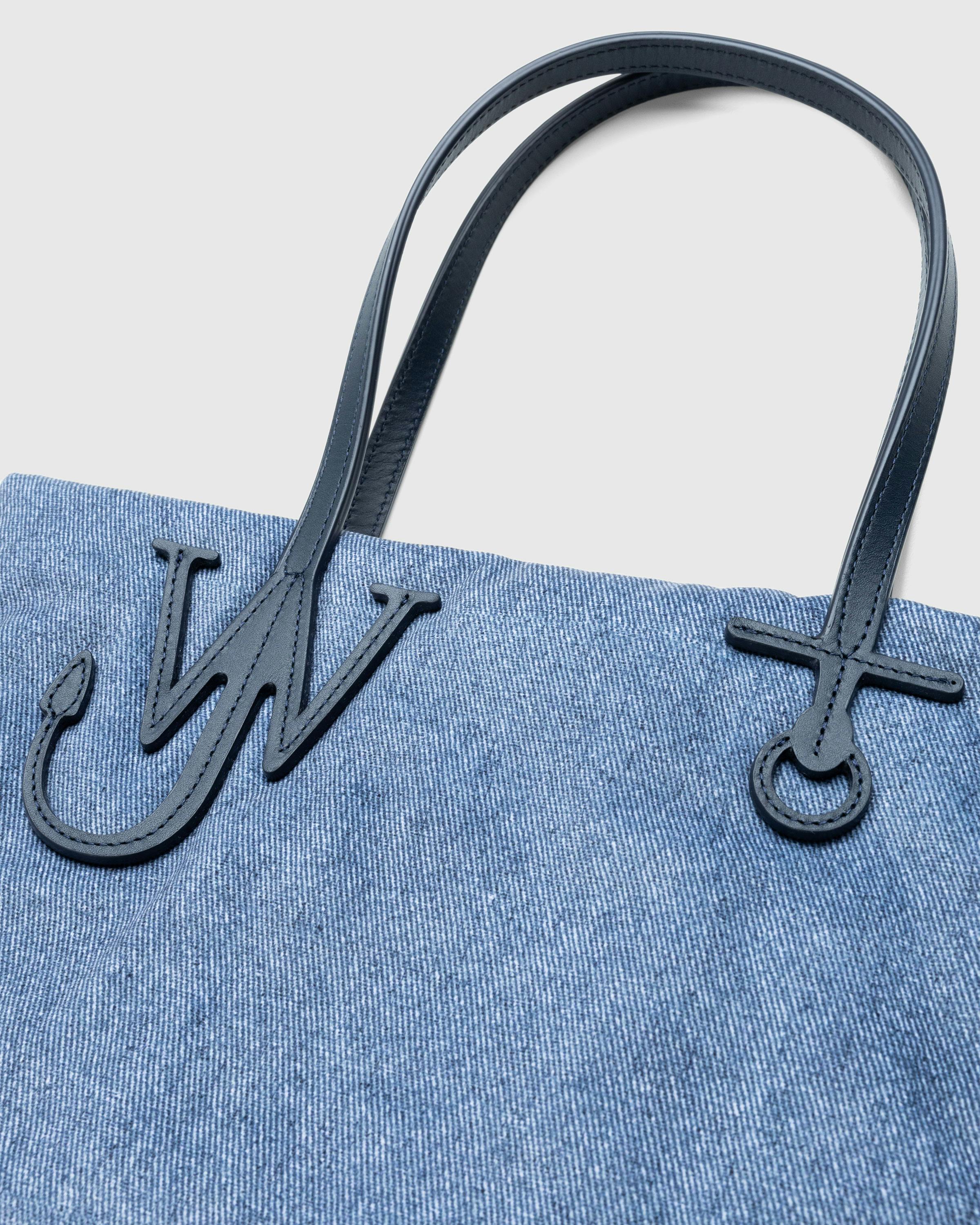 J.W. Anderson – Small Puffy Anchor Tote Blue - Tote Bags - Blue - Image 5