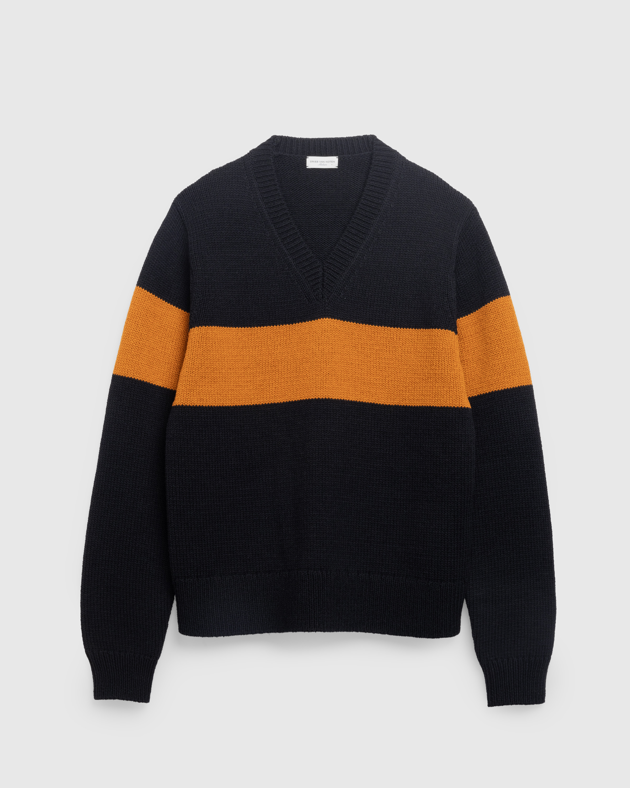 Dries van Noten – Manus Sweater Black - Knitwear - Multi - Image 1