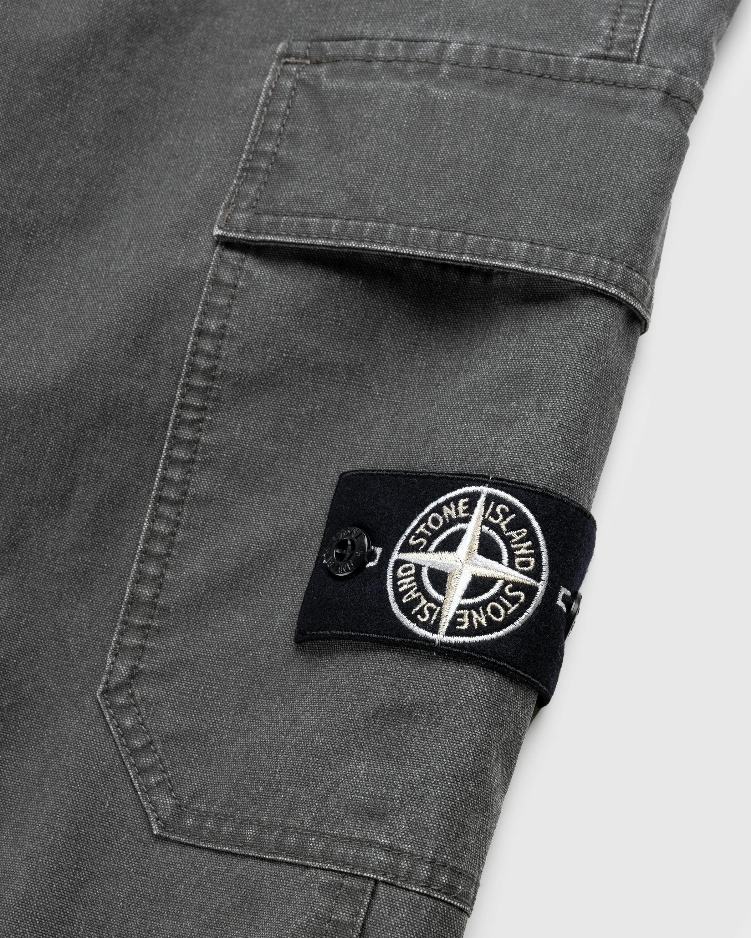 Stone Island – Drawstring Pants Lead Grey - Active Pants - Grey - Image 6