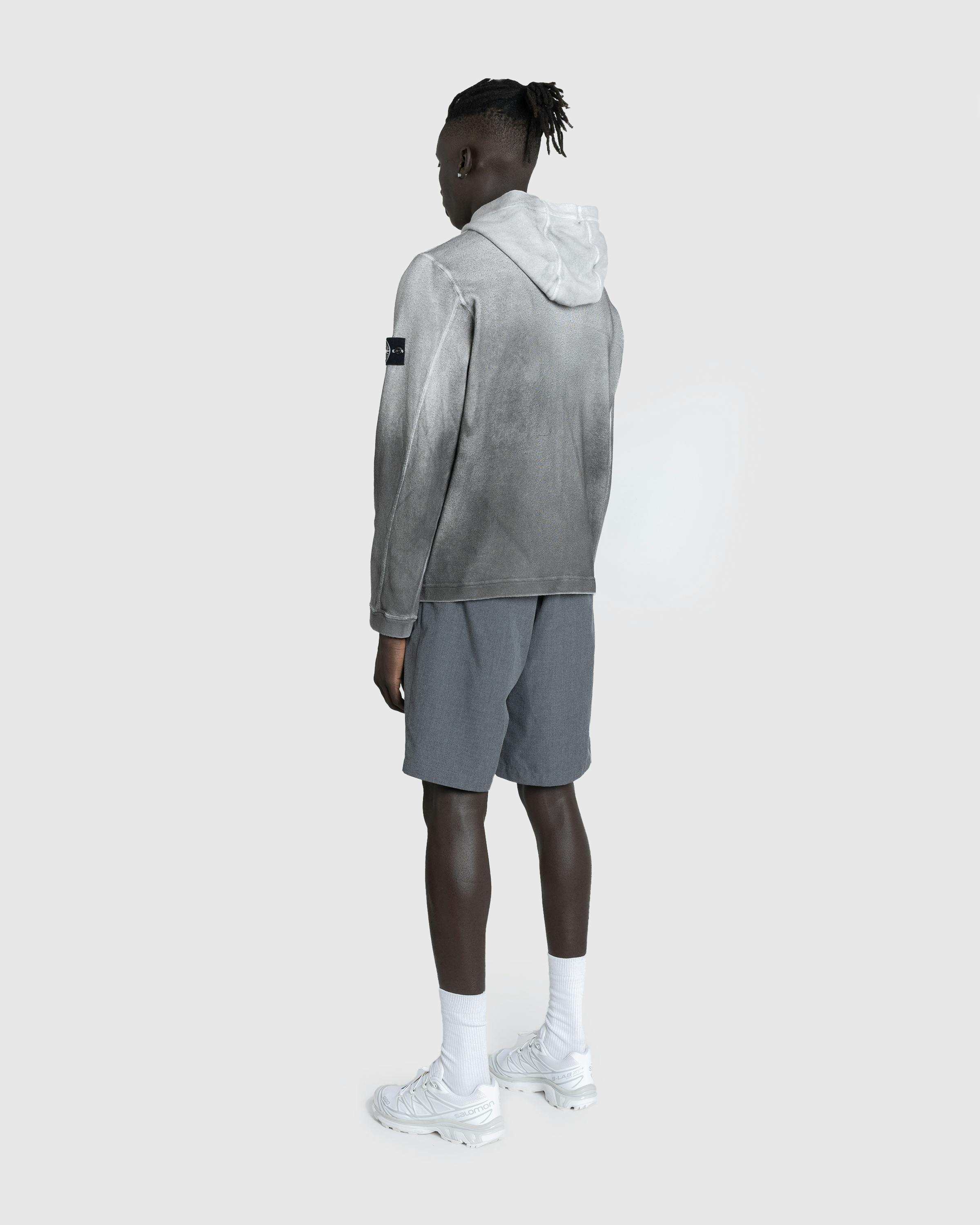 Stone Island – Hooded Sweatshirt Lead Grey - Hoodies - Grey - Image 4