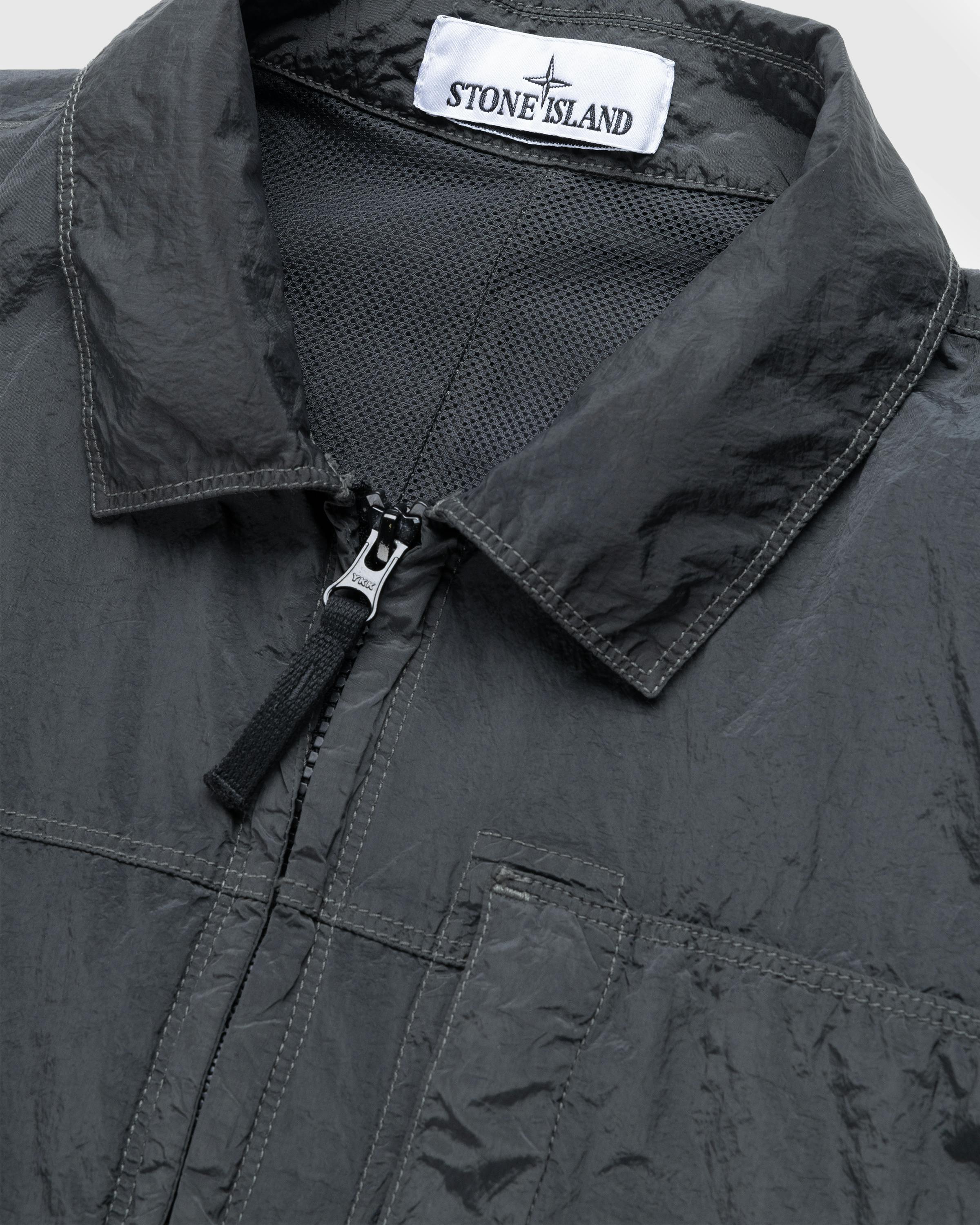 Stone Island – Nylon Metal Overshirt Lead Grey - Overshirt - Grey - Image 6