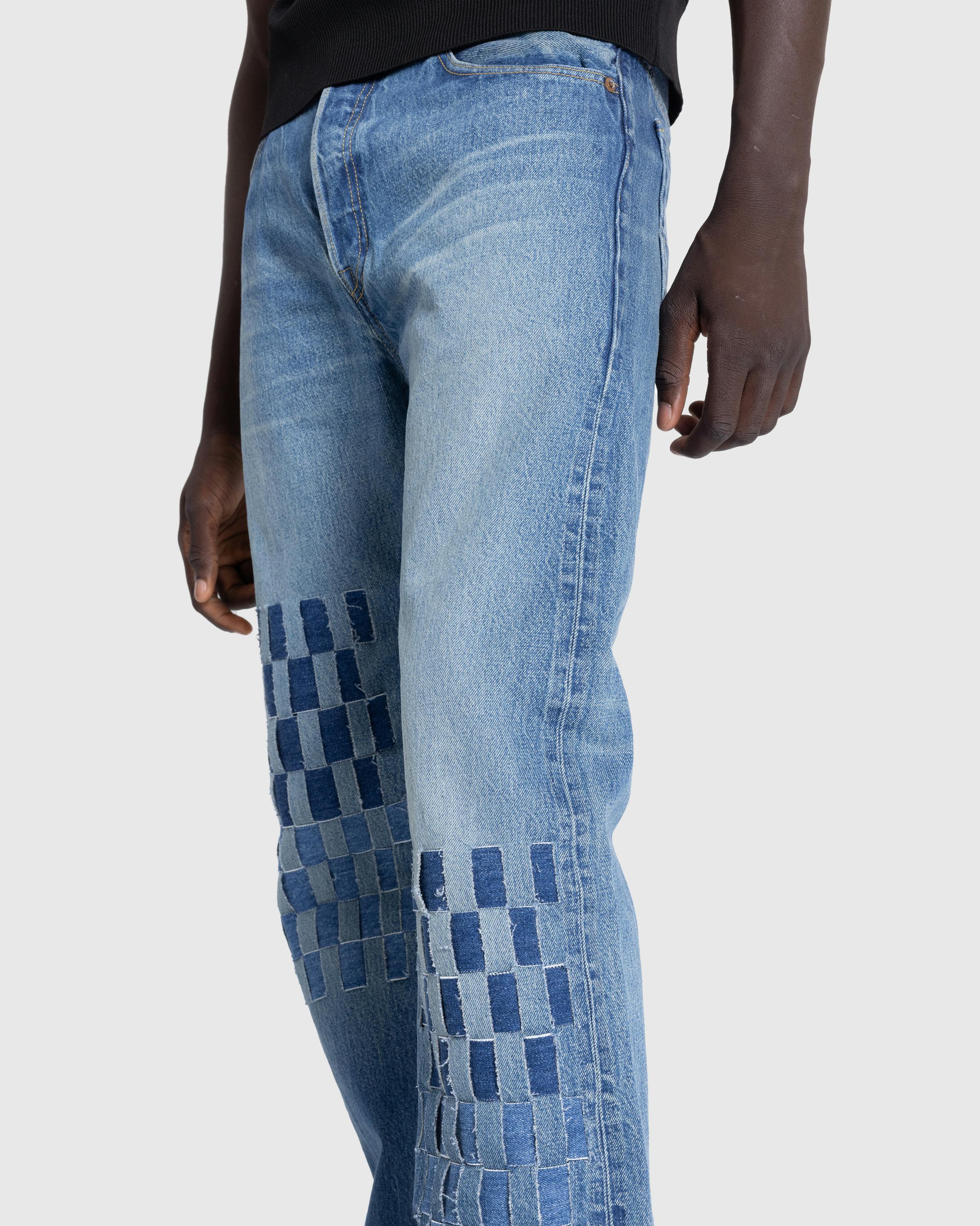 Levi's – Made in Japan 1980s 501 Denim Blue Weave - Denim - Blue - Image 5