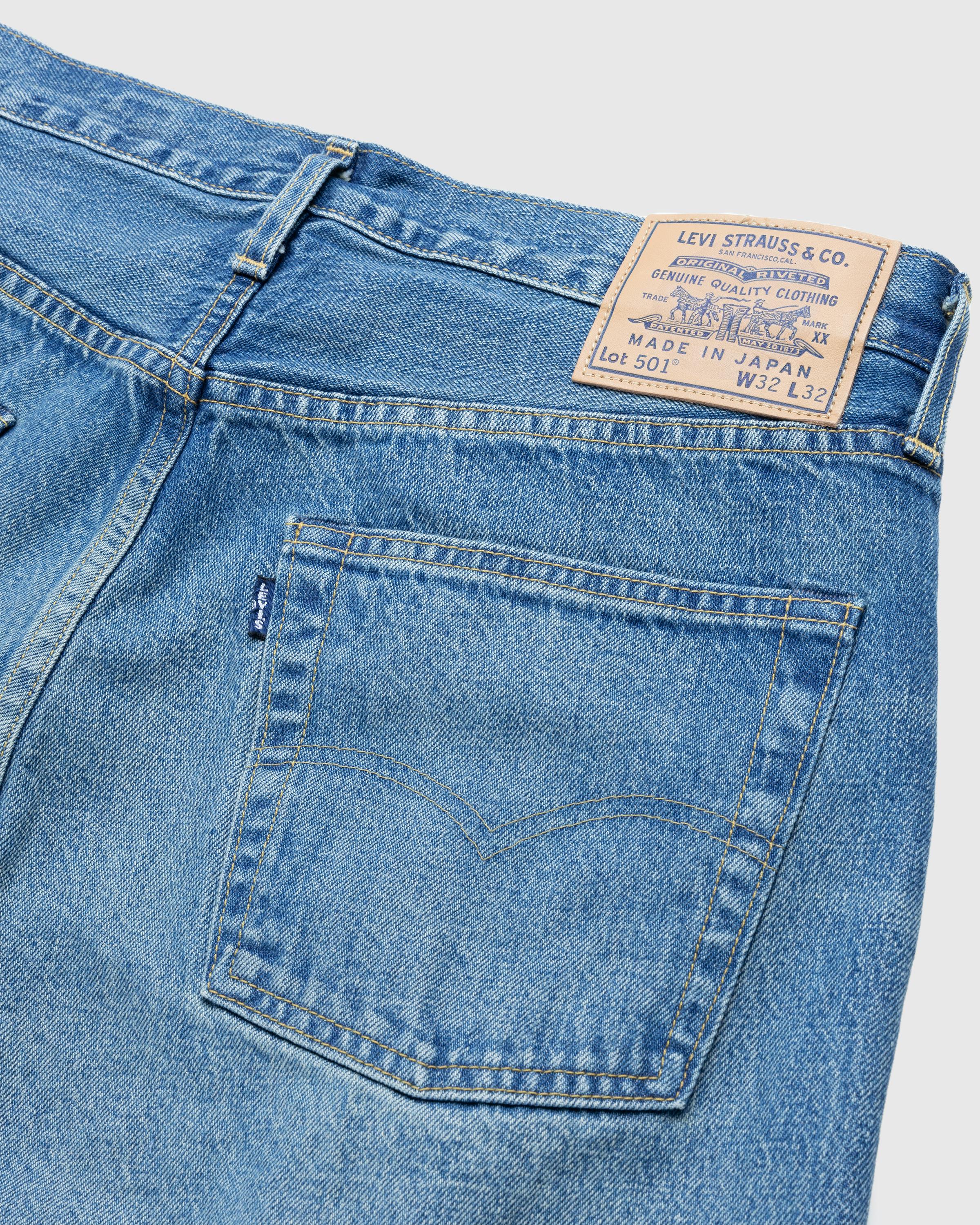 Levi's – Made in Japan 1980s 501 Denim Blue Weave - Denim - Blue - Image 7