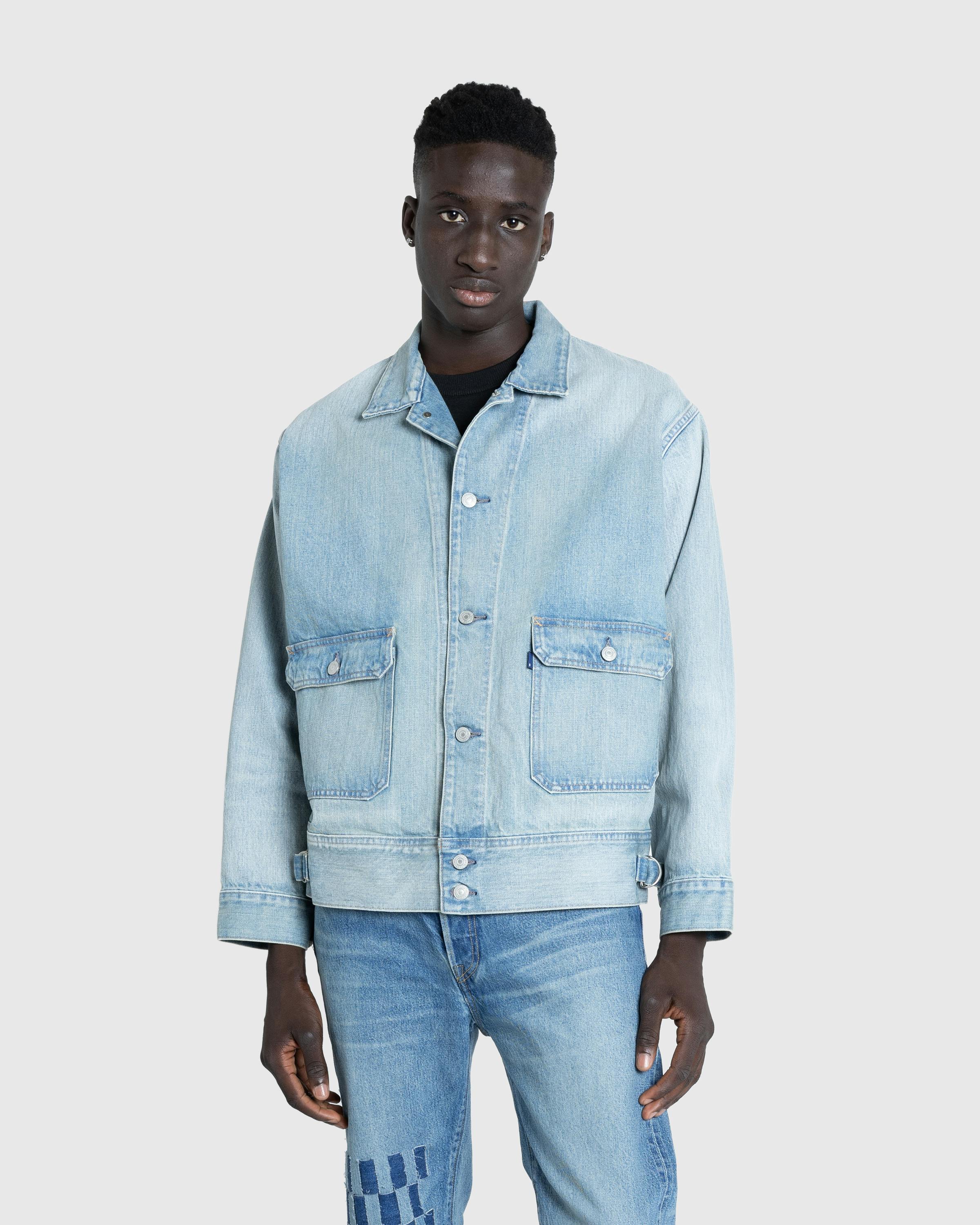 Levi's – Made in Japan Utility Trucker Denim Jacket Crest - Jackets - Blue - Image 2