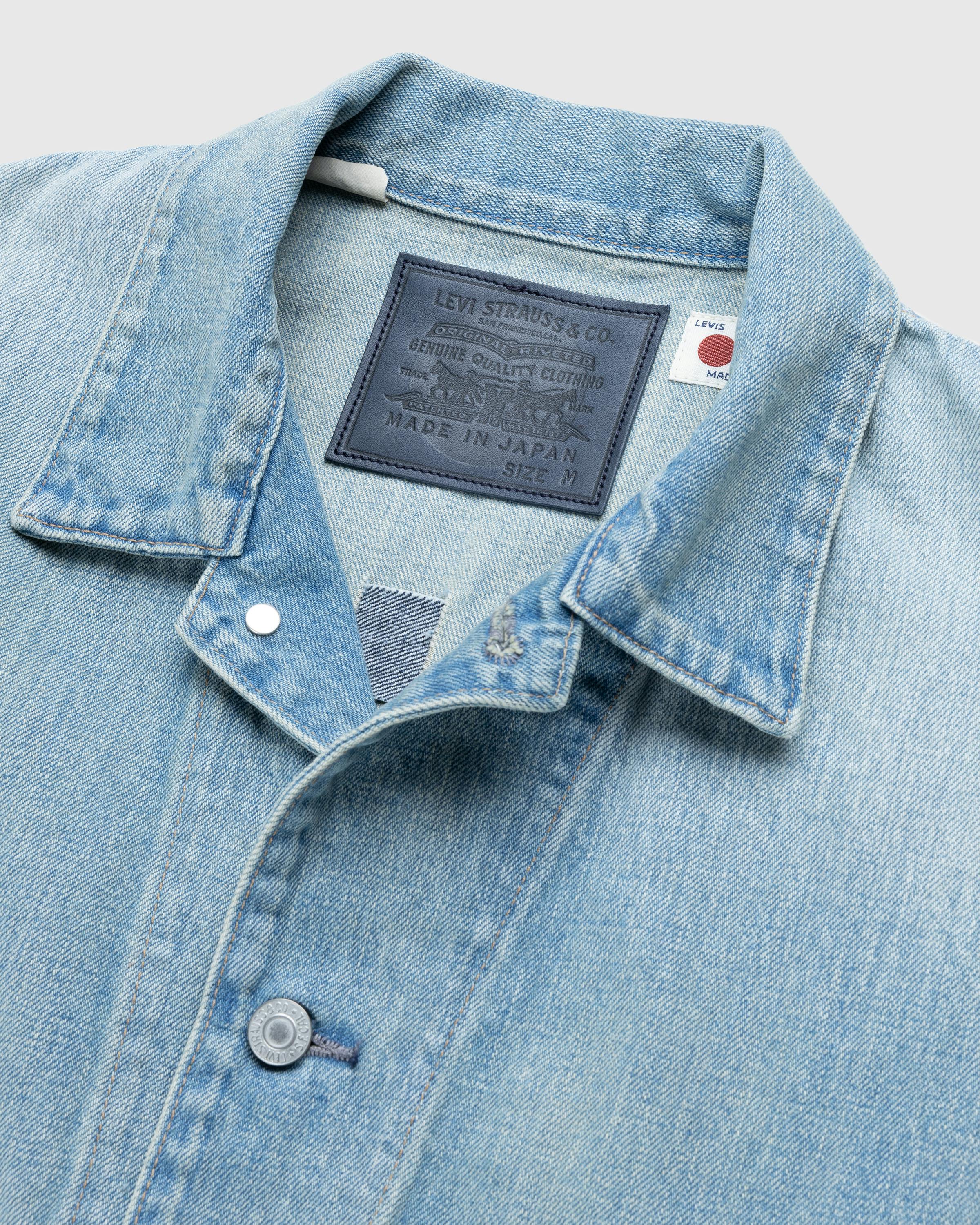 Levi's – Made in Japan Utility Trucker Denim Jacket Crest - Jackets - Blue - Image 6